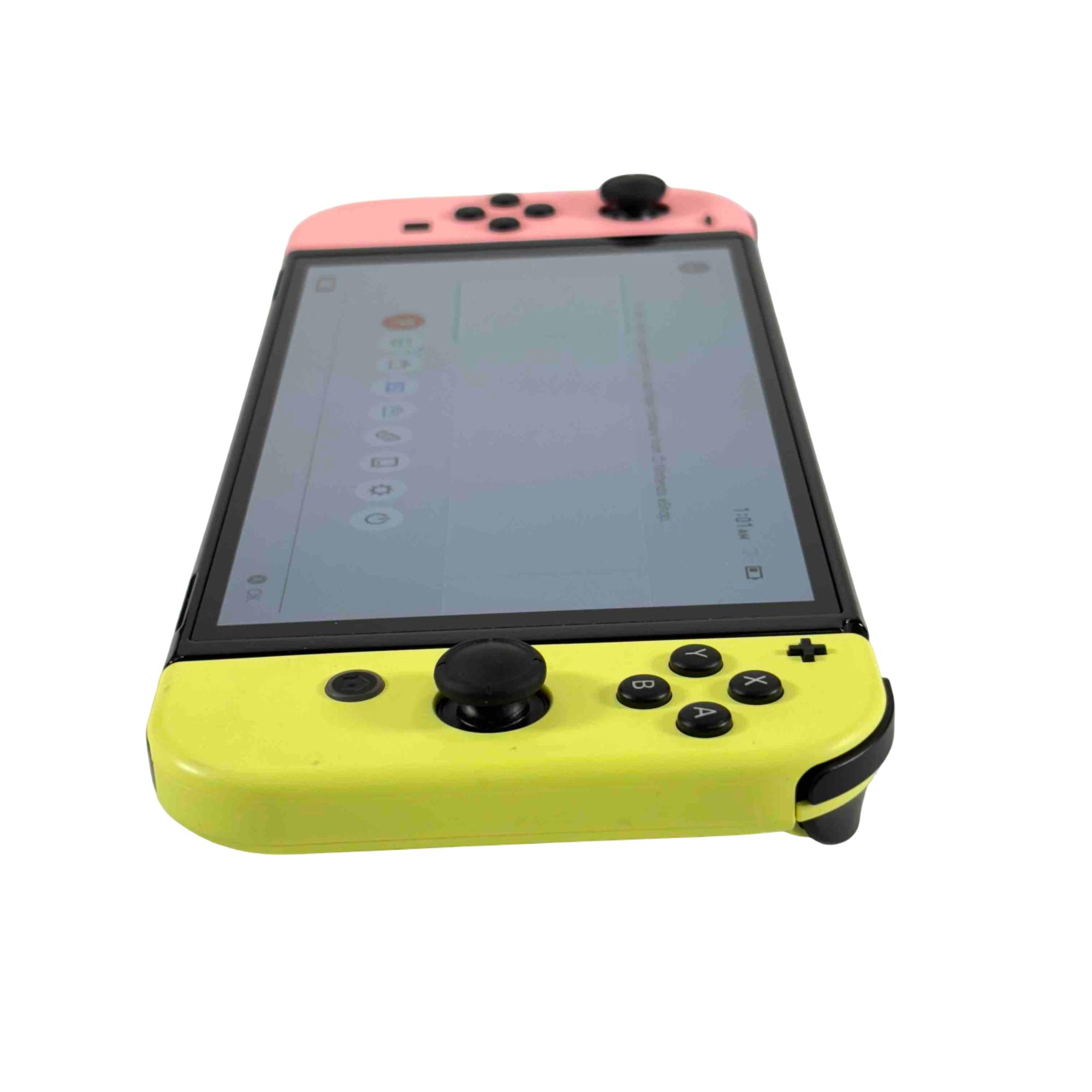 Nintendo Switch OLED HEG-001 7-inch Touchscreen Video Game Console