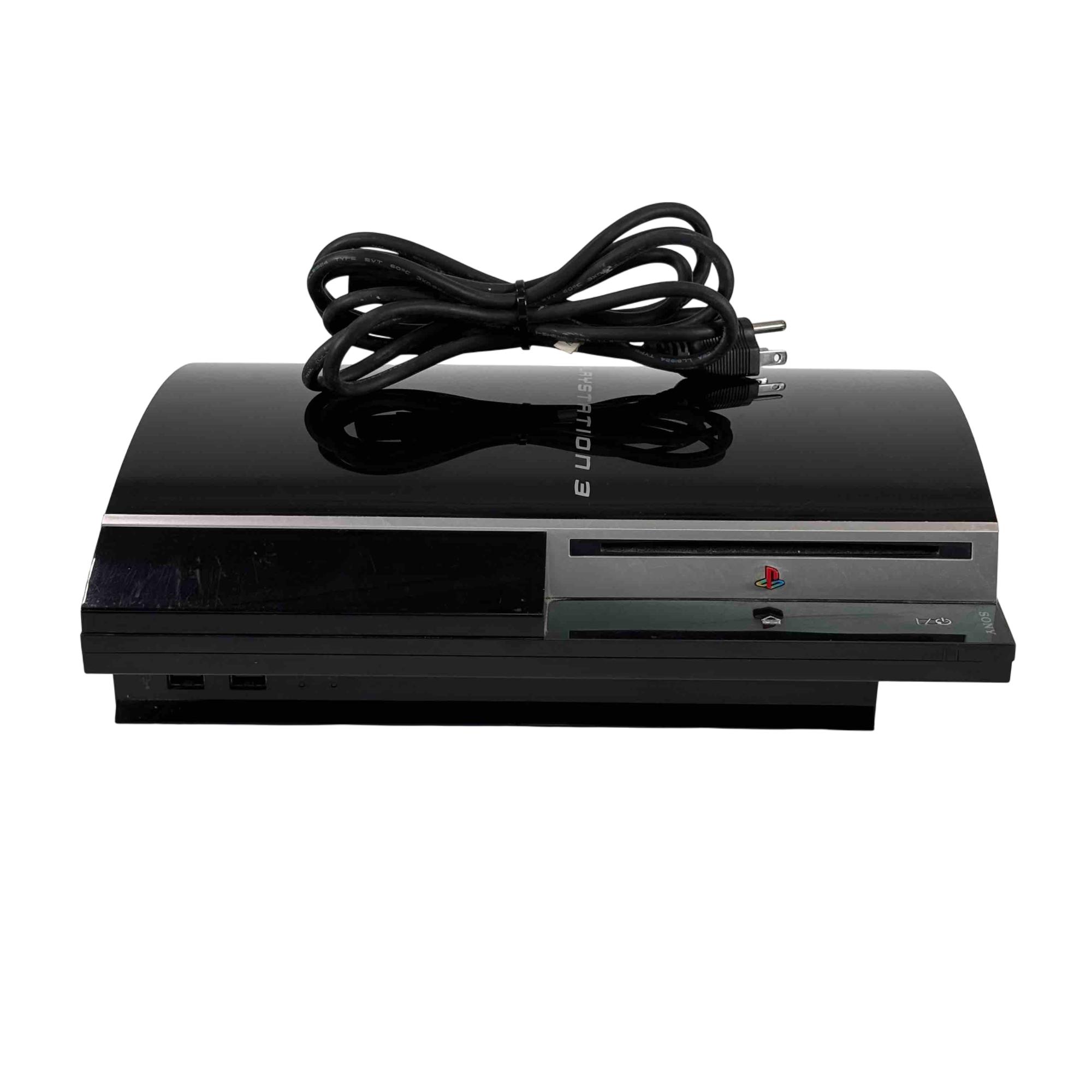 Sony PlayStation 3 CECHK01 80GB HDD Piano Black Home Video