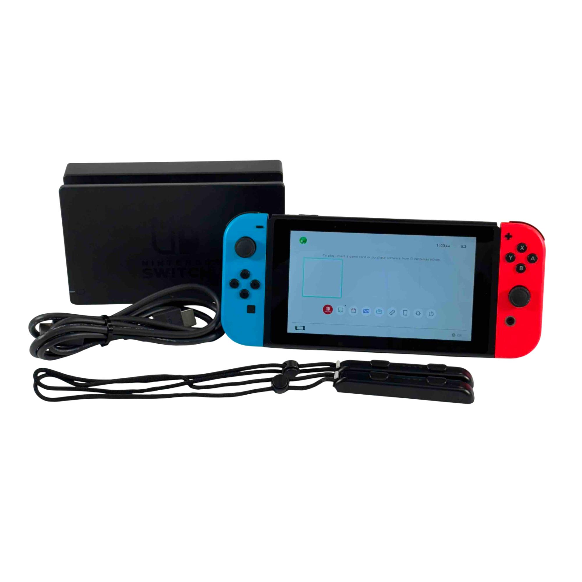 ニンテンドースイッチ HAC Amazon.com: Nintendo Switch with Gray Joy‑Con - HAC-001(-01
