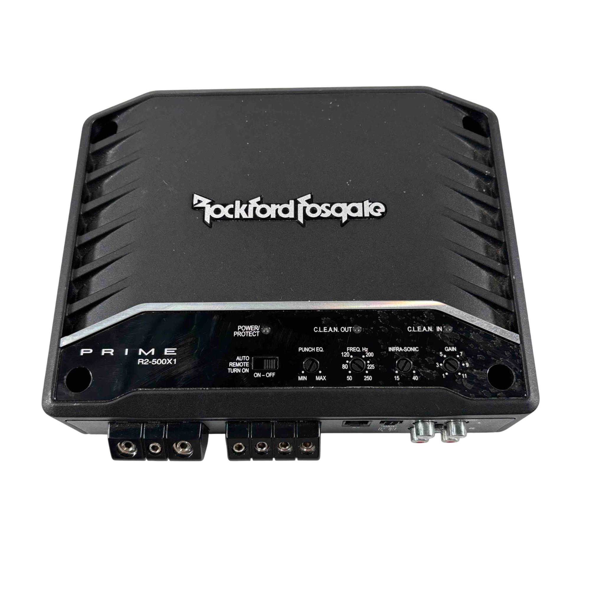 Rockford Fosgate Power 500 α2 アンプ クリアランス Old School