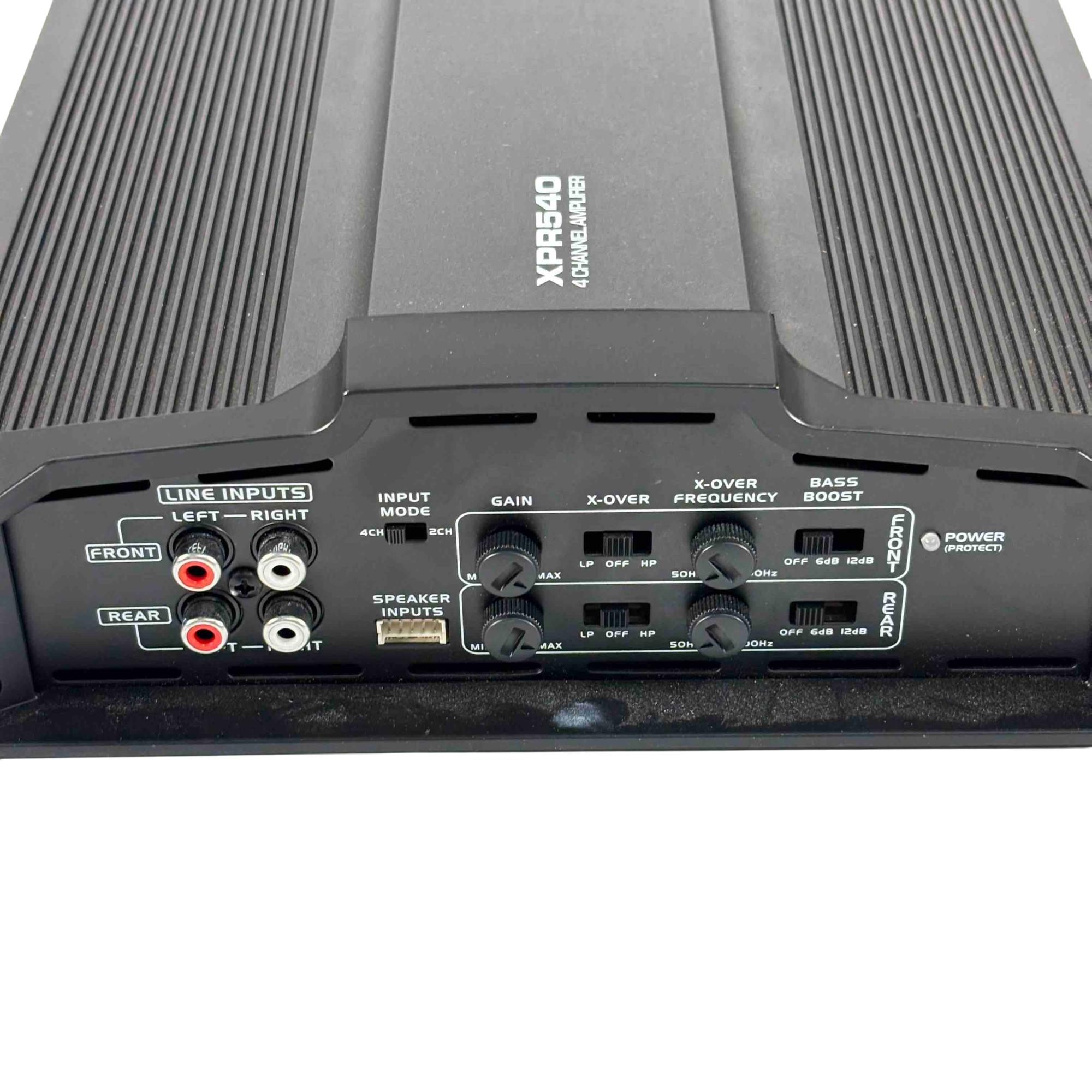 Dual XPR540 4/3/2 Channel 1,200-Watt MOSFET Powered Car Audio