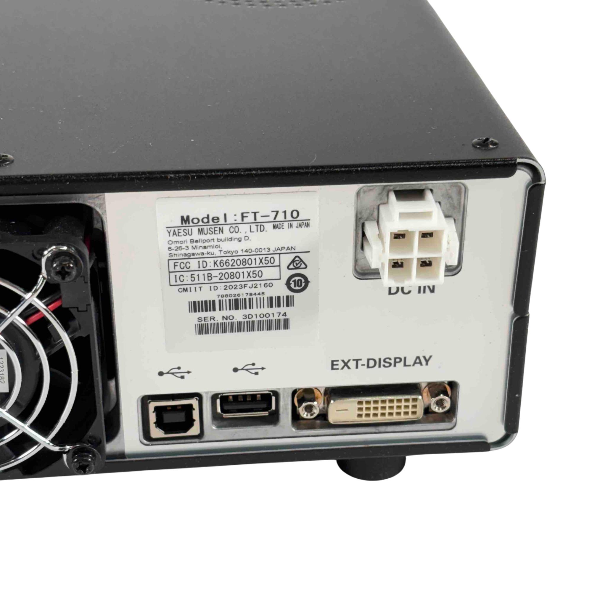 Yaesu FT-710 HF/50MHz Desktop 100-Watt Amateur Ham Radio Transceiver