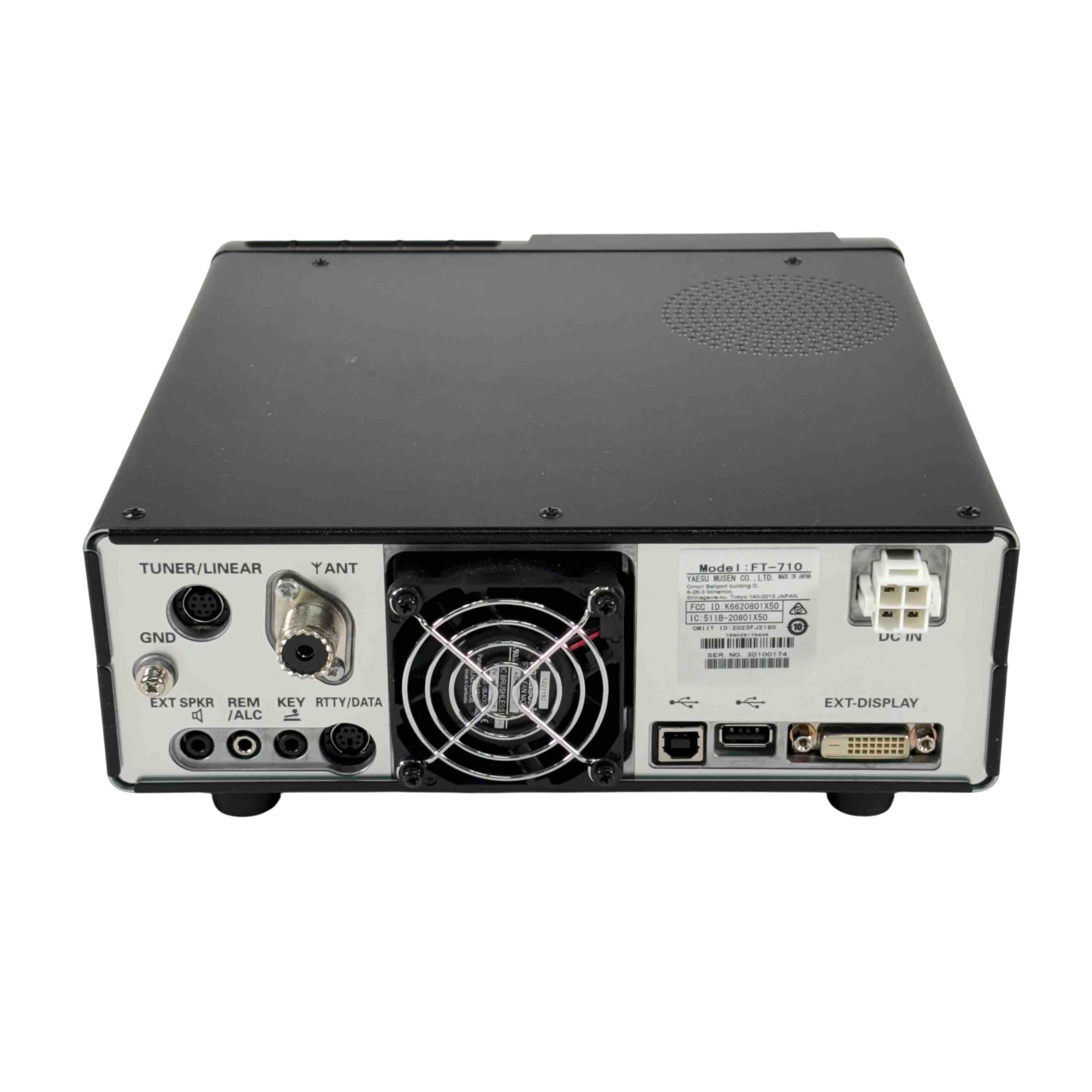 Yaesu FT-710 HF/50MHz Desktop 100-Watt Amateur Ham Radio Transceiver