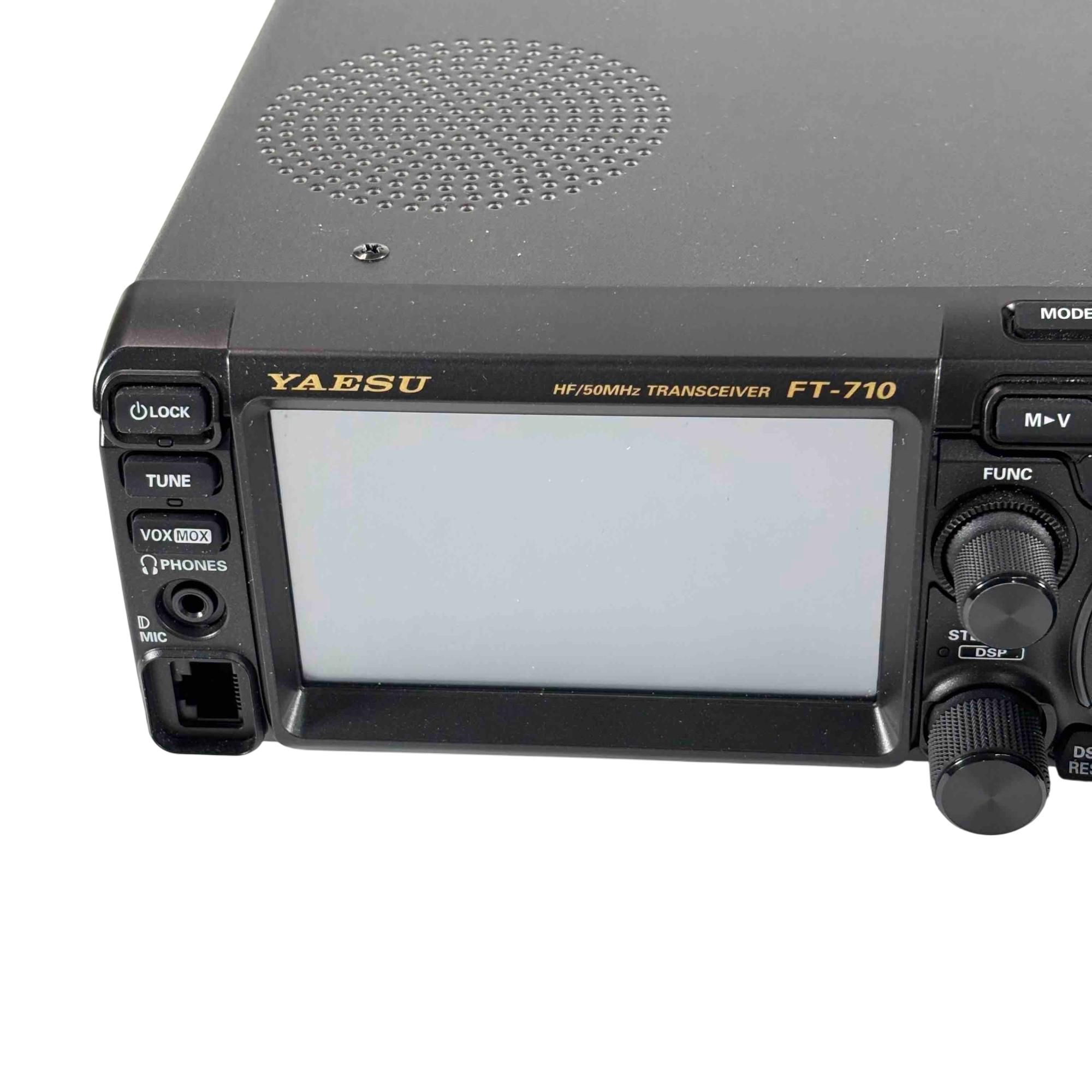 Yaesu FT-710 HF/50MHz Desktop 100-Watt Amateur Ham Radio Transceiver