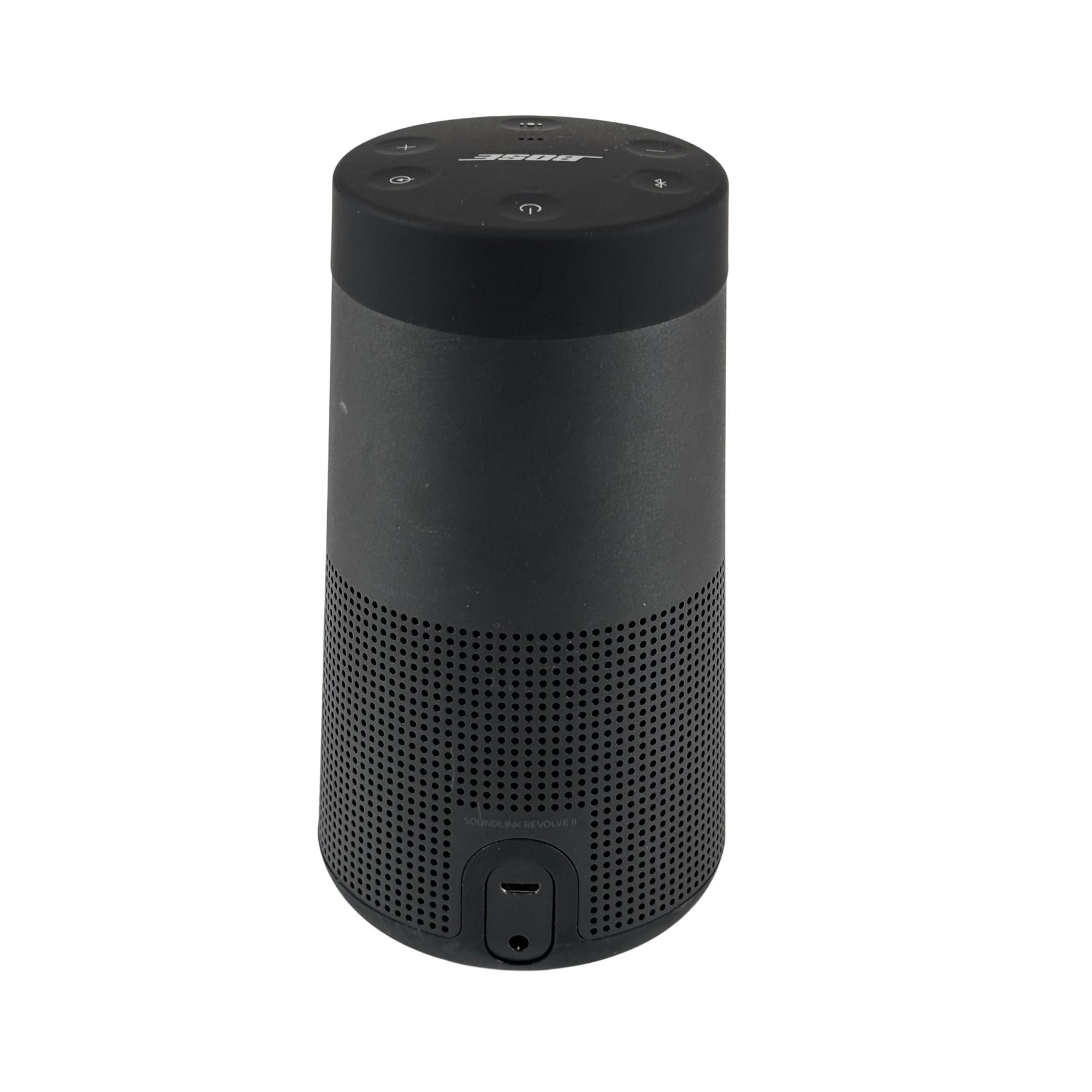 tk47　Bose SoundLink Revolve+II (黒) SoundLink Revolve+ II Portable and Long-lasting Bluetooth Speaker