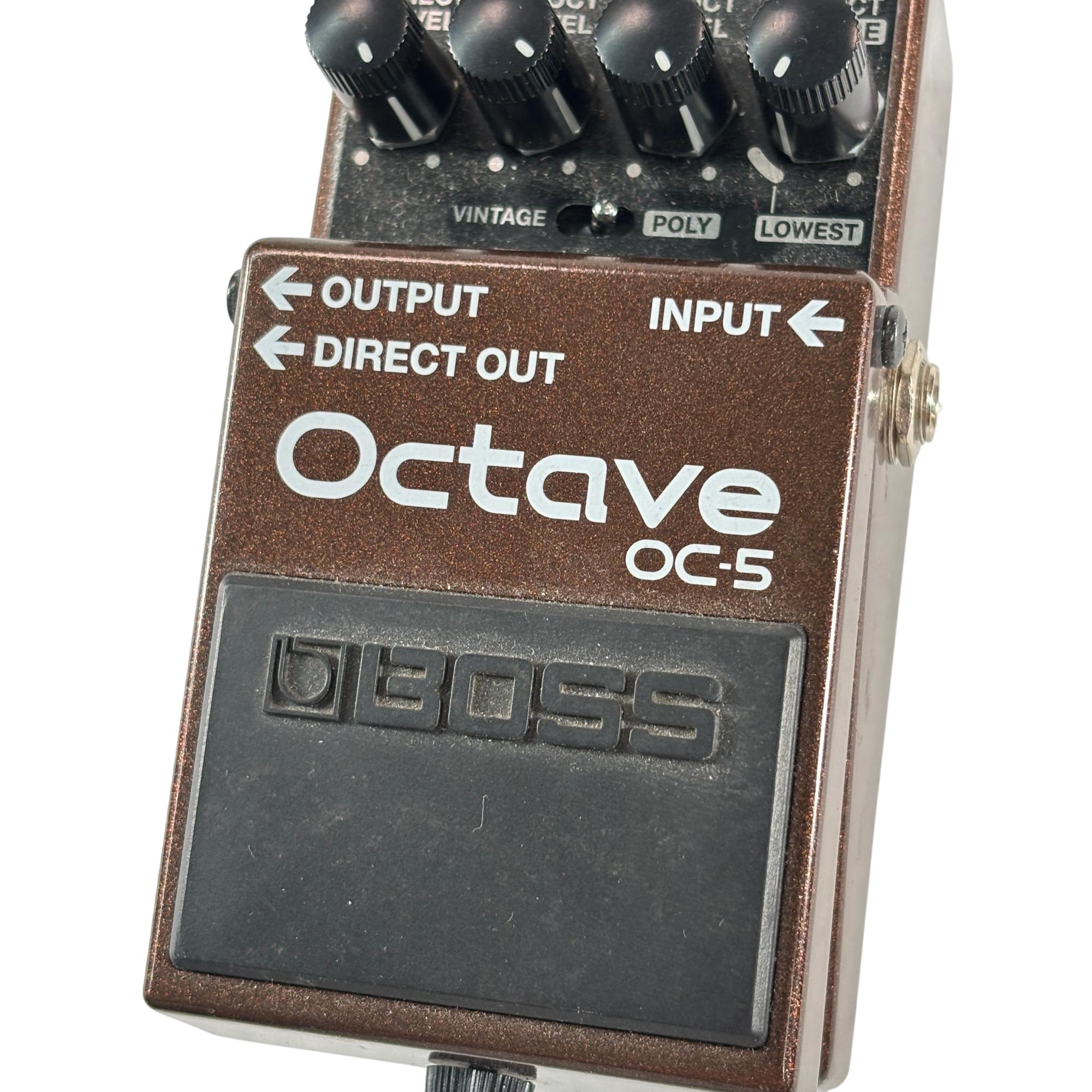 Boss OC-5 Octave Guitar/Bass Guitar Effects Pedal