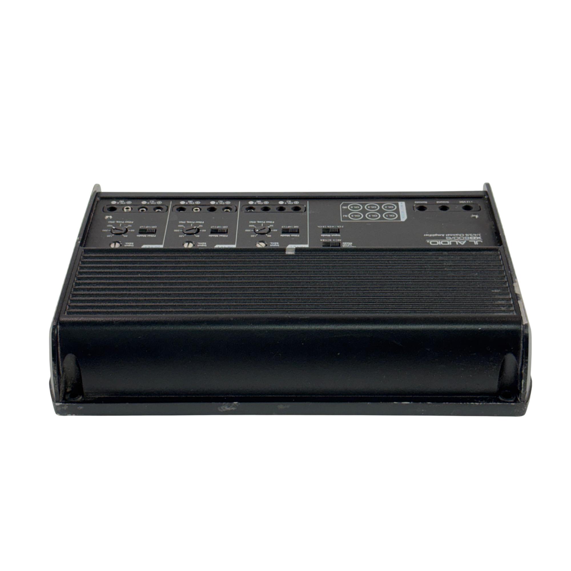 JL Audio XD600/6 6-Channel 75-Watt RMS 50-500Hz Car/Marine Amplifier