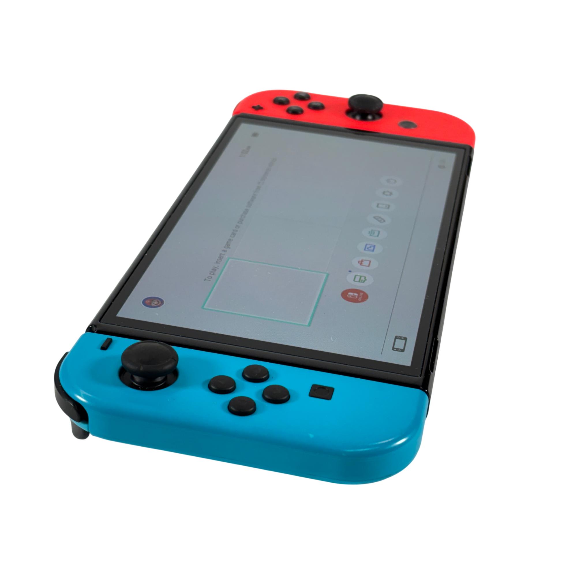 Nintendo Switch OLED HEG-001 7-inch Touchscreen Video Game Console