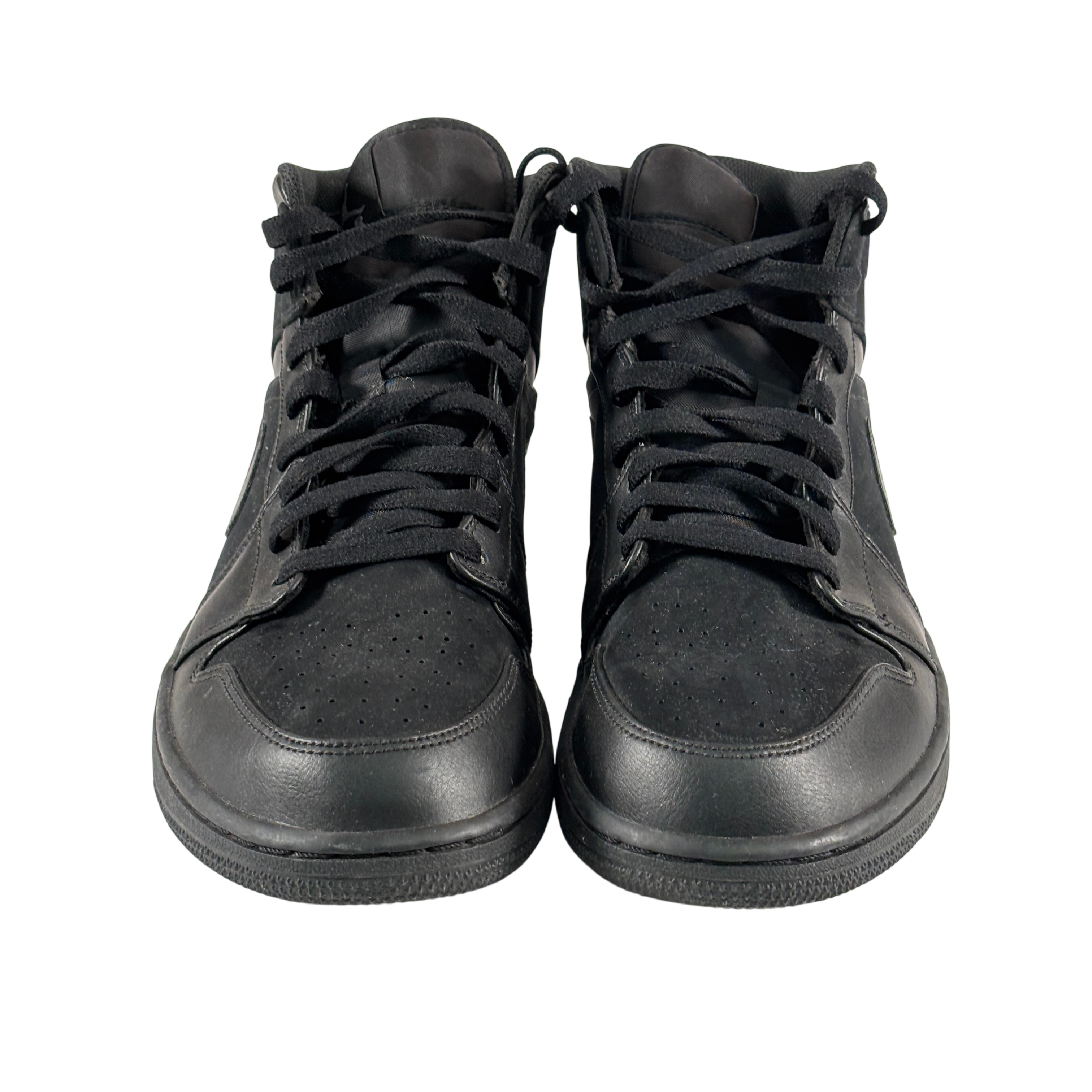 Nike Air Jordan 1 Mid 554724-050 Triple Black (2018) US Men's Size 11 ...