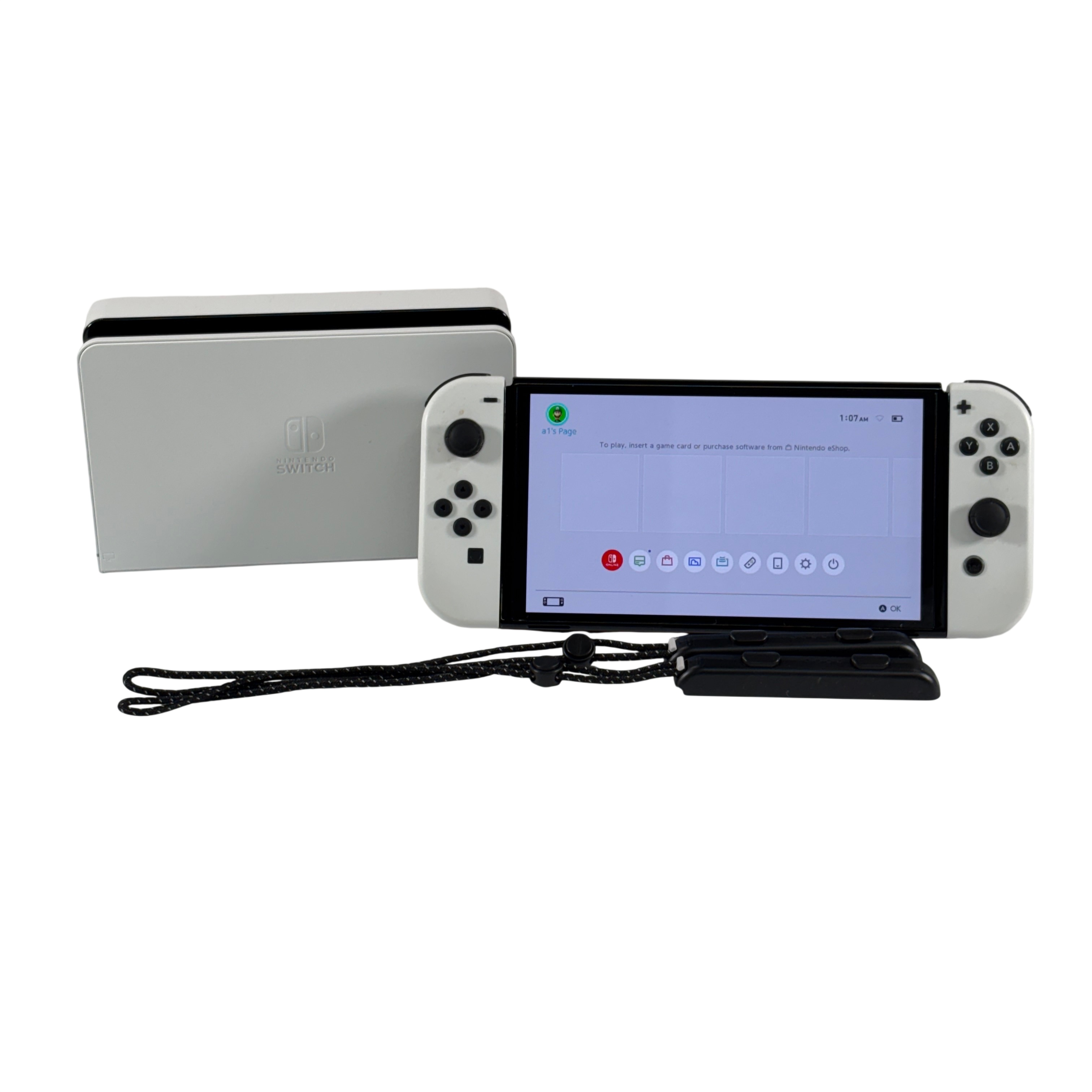 Nintendo Switch OLED HEG-001 7-inch Touchscreen Video Game Console