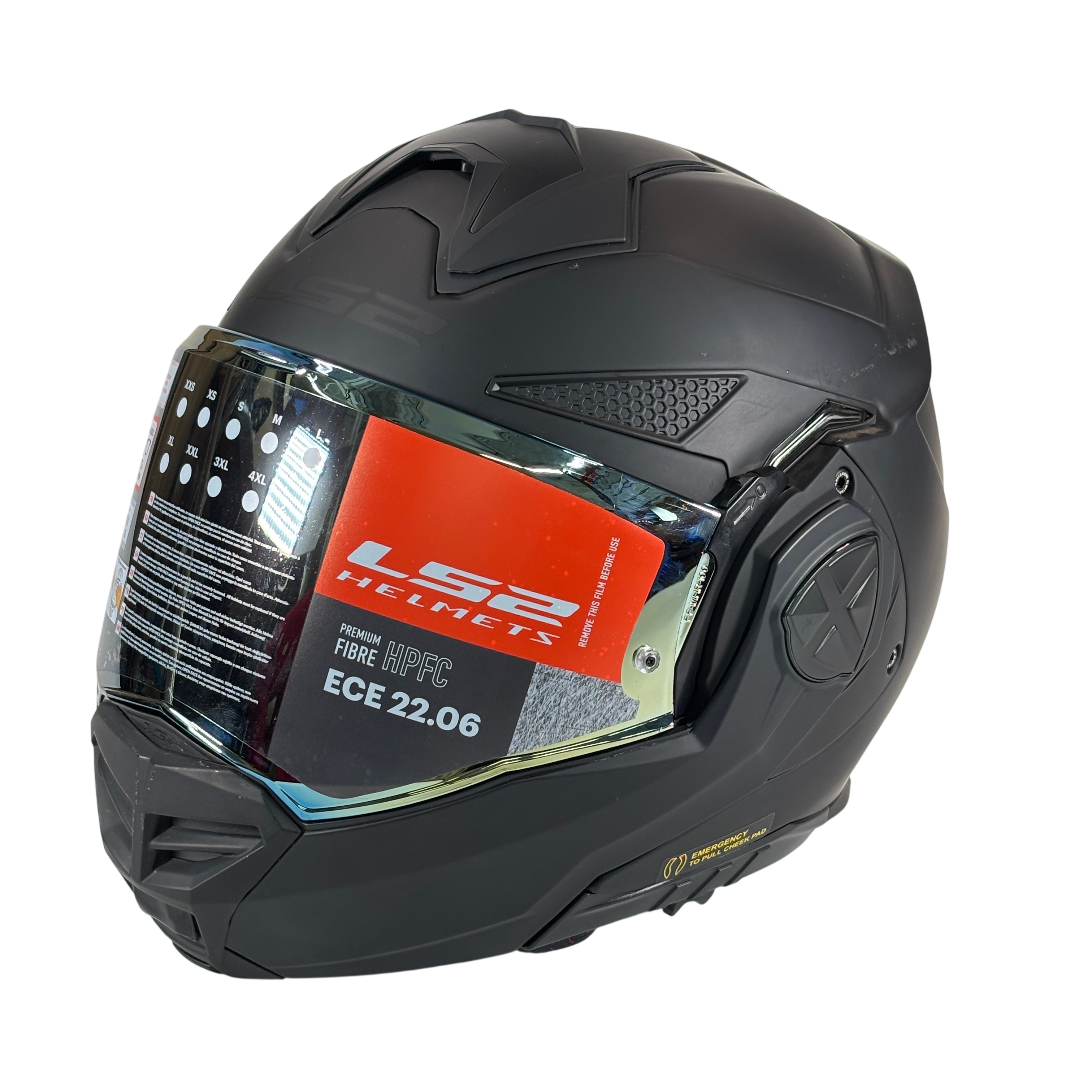 ls2 4xl helmet LS2 Advant X Modular Ultra-Lightweight HPFC Size XL Motorcycle Helmet