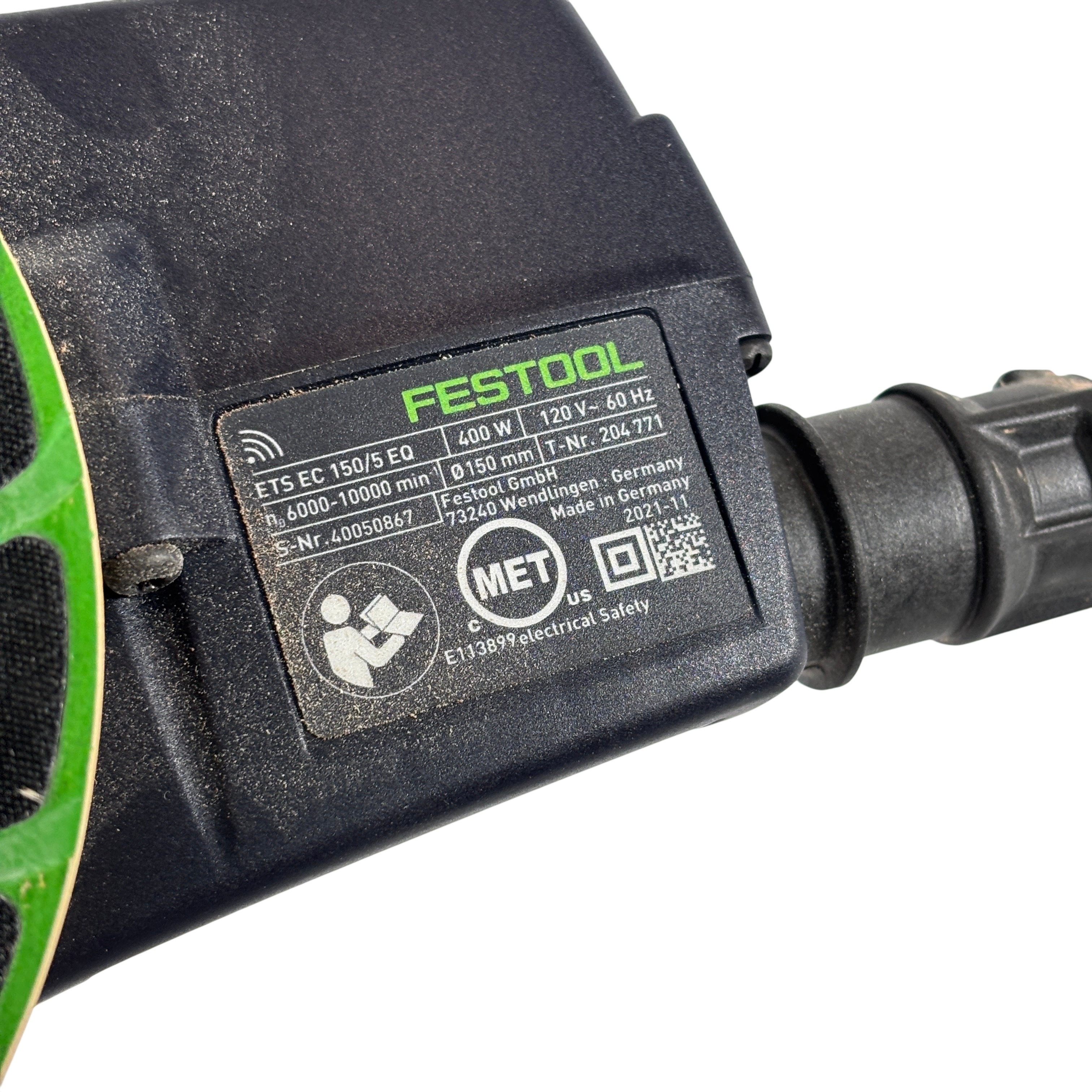 Festool ETS EC 150/5 EQ-Plus 576339 Corded Electric Brushless 4 1
