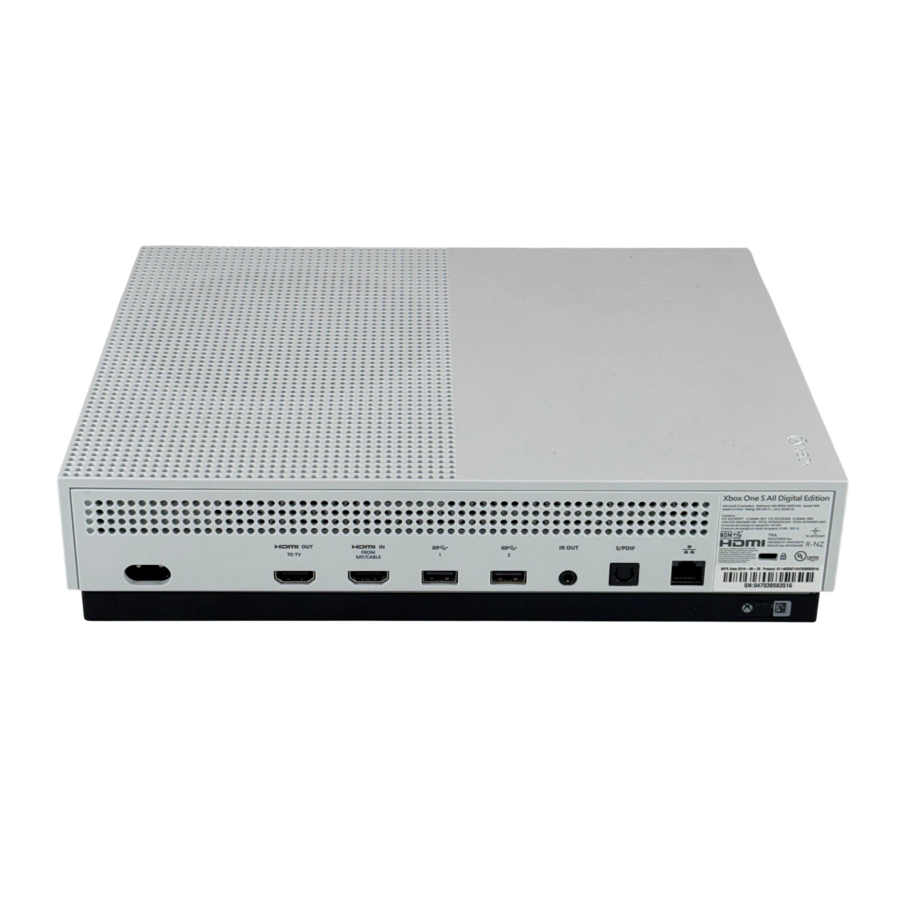 Microsoft Xbox One S All-Digital Edition 1681 1TB Storage Video