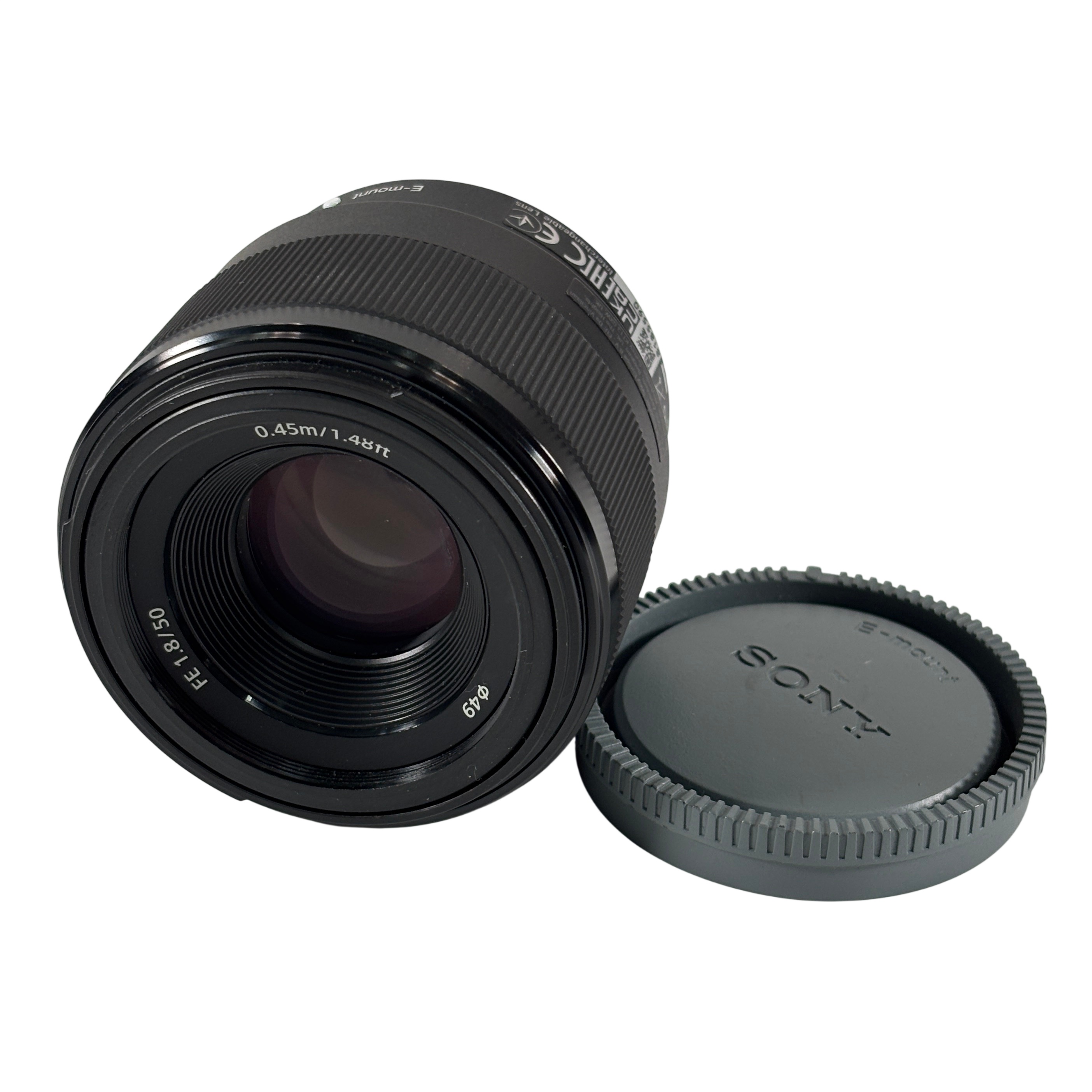 Sony SEL50F18F FE 50mm f/1.8 E-Mount Standard Prime Camera Lens