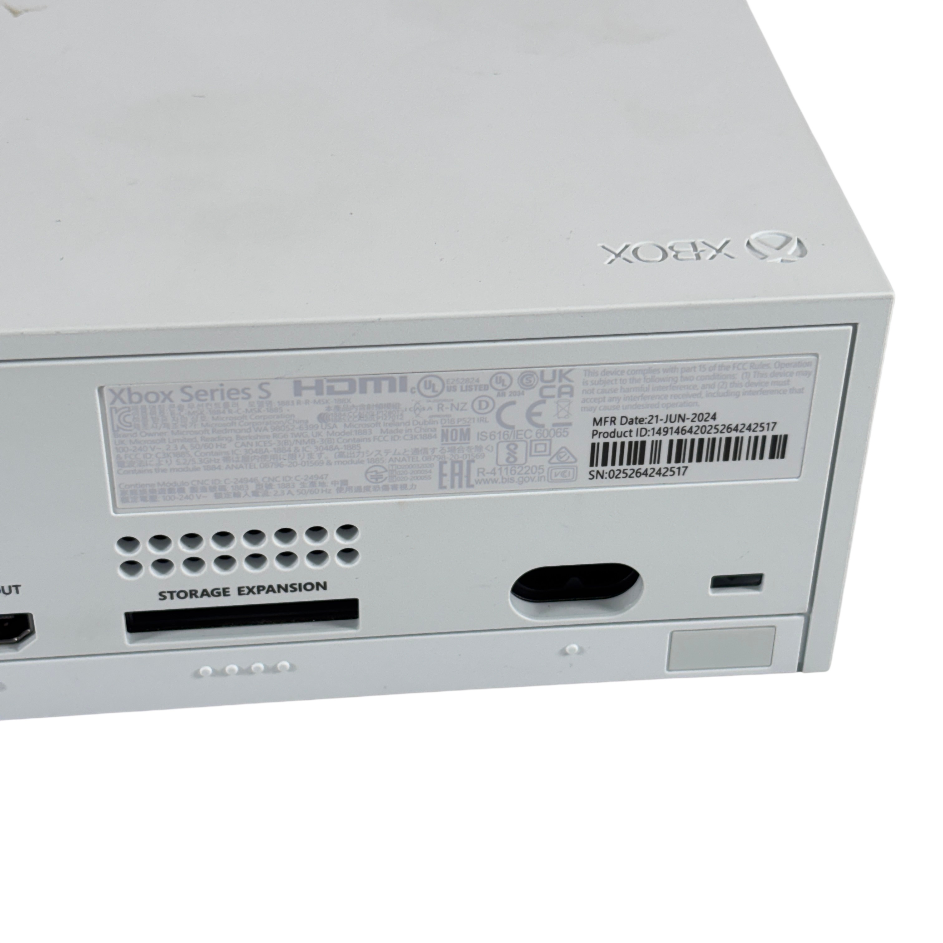 Microsoft Xbox Series S 1883 512GB Storage All-Digital Video Game