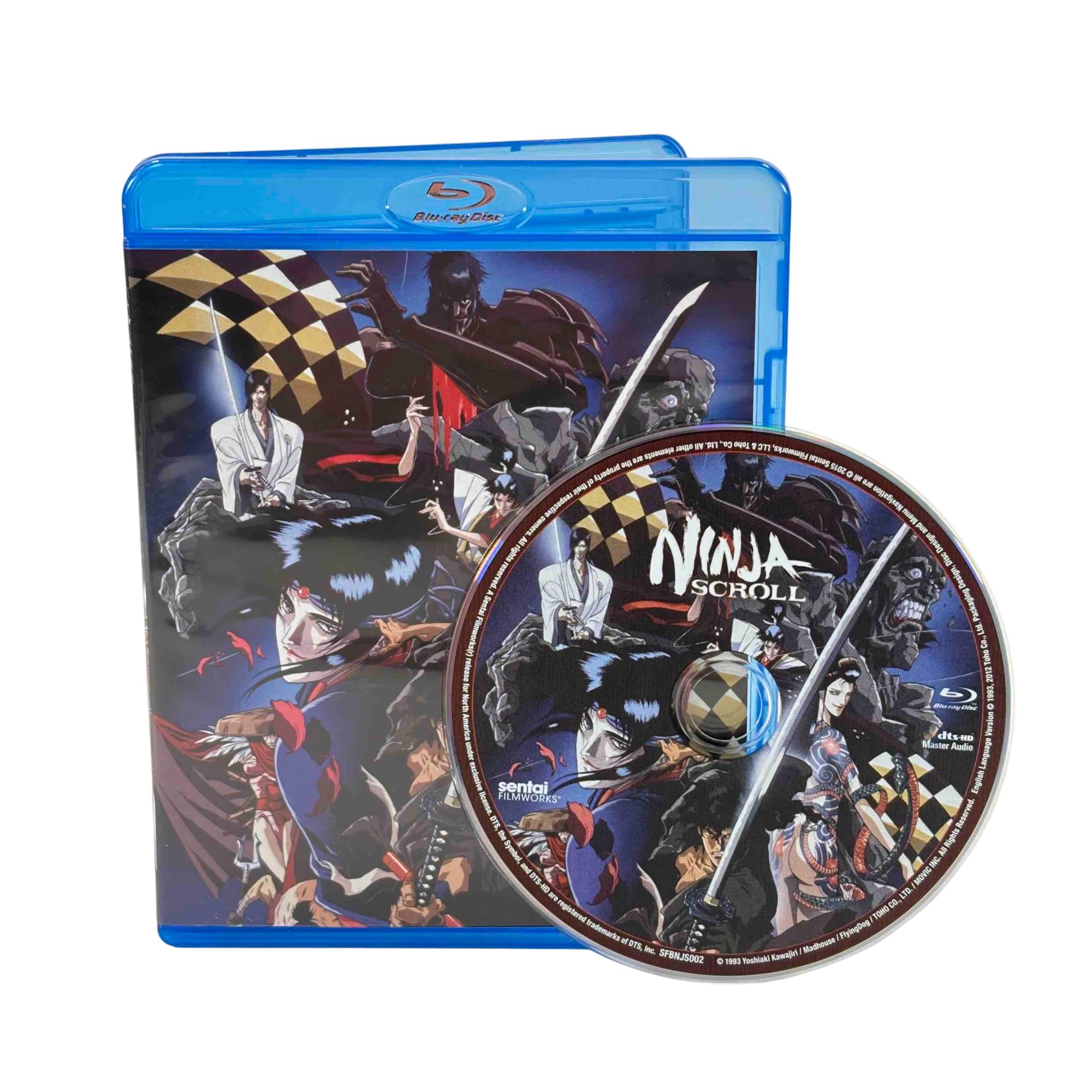 Ninja Scroll Blu-ray by Sentai Filmworks Movie