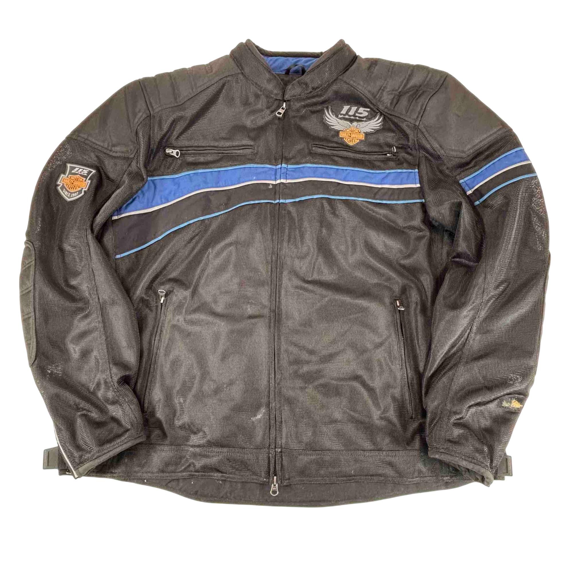 Harley-Davidson Size 3XL Men's 115th Anniversary Mesh Riding Harley-Davidson Size 3XL Men's 115th Anniversary Mesh Riding