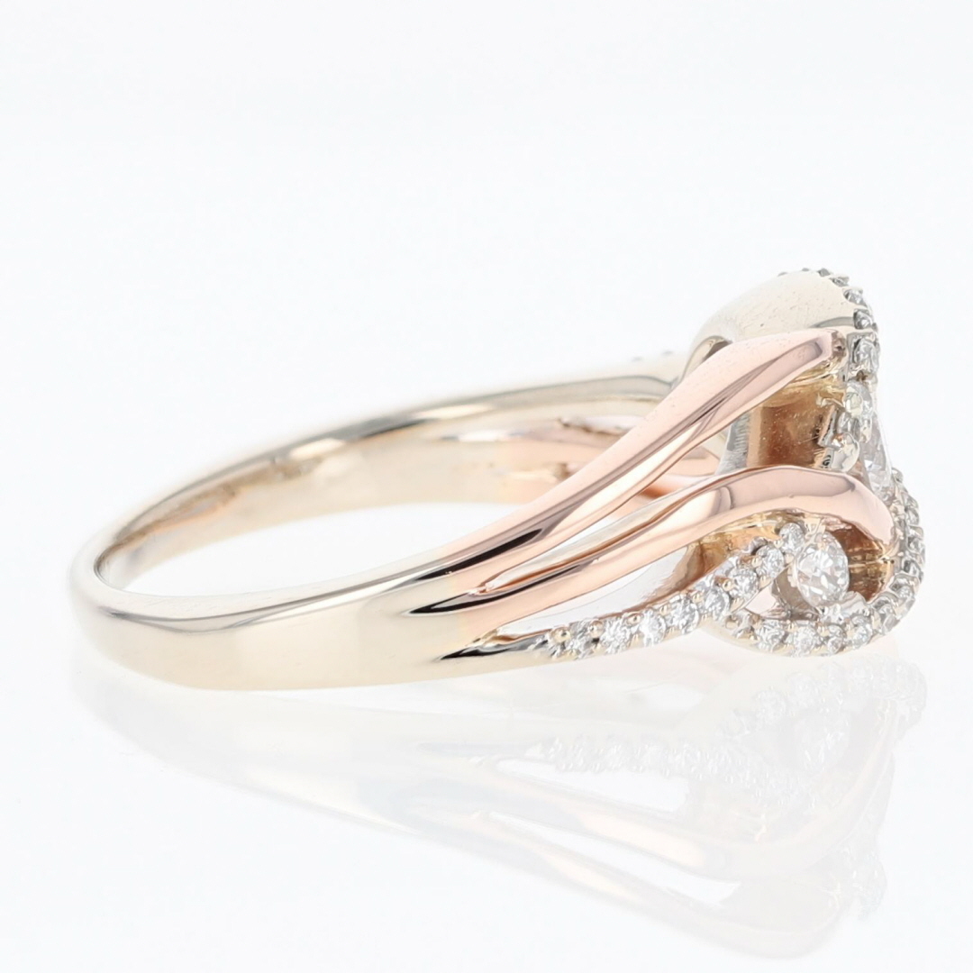 45ctw Round Cut Diamond Crisscross Statement Ring 14k Multi 45ctw Round Cut Diamond Crisscross Statement Ring 14k Multi