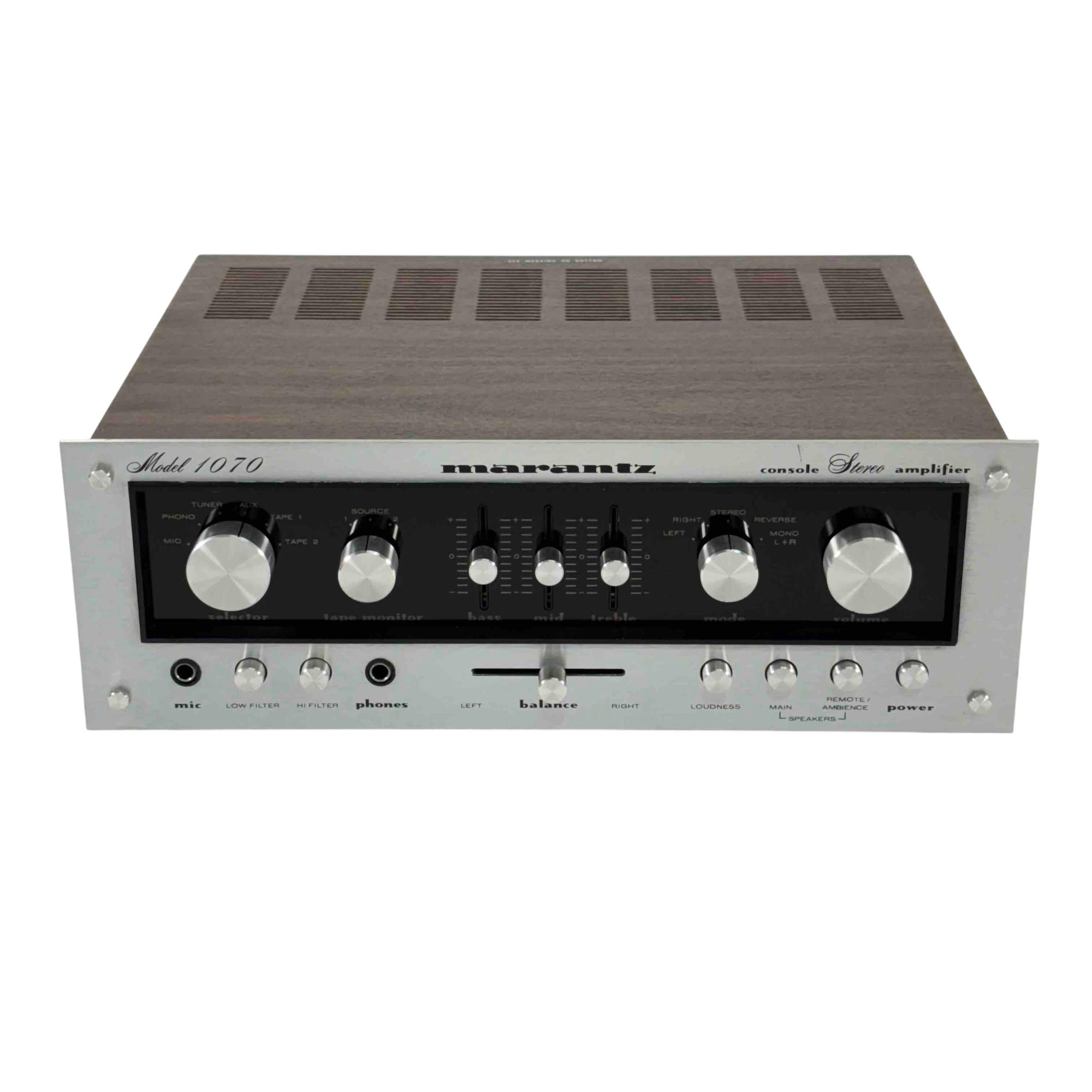 Marantz 1070 20Hz to 20kHz 35W per Channel 8-Ohm Console