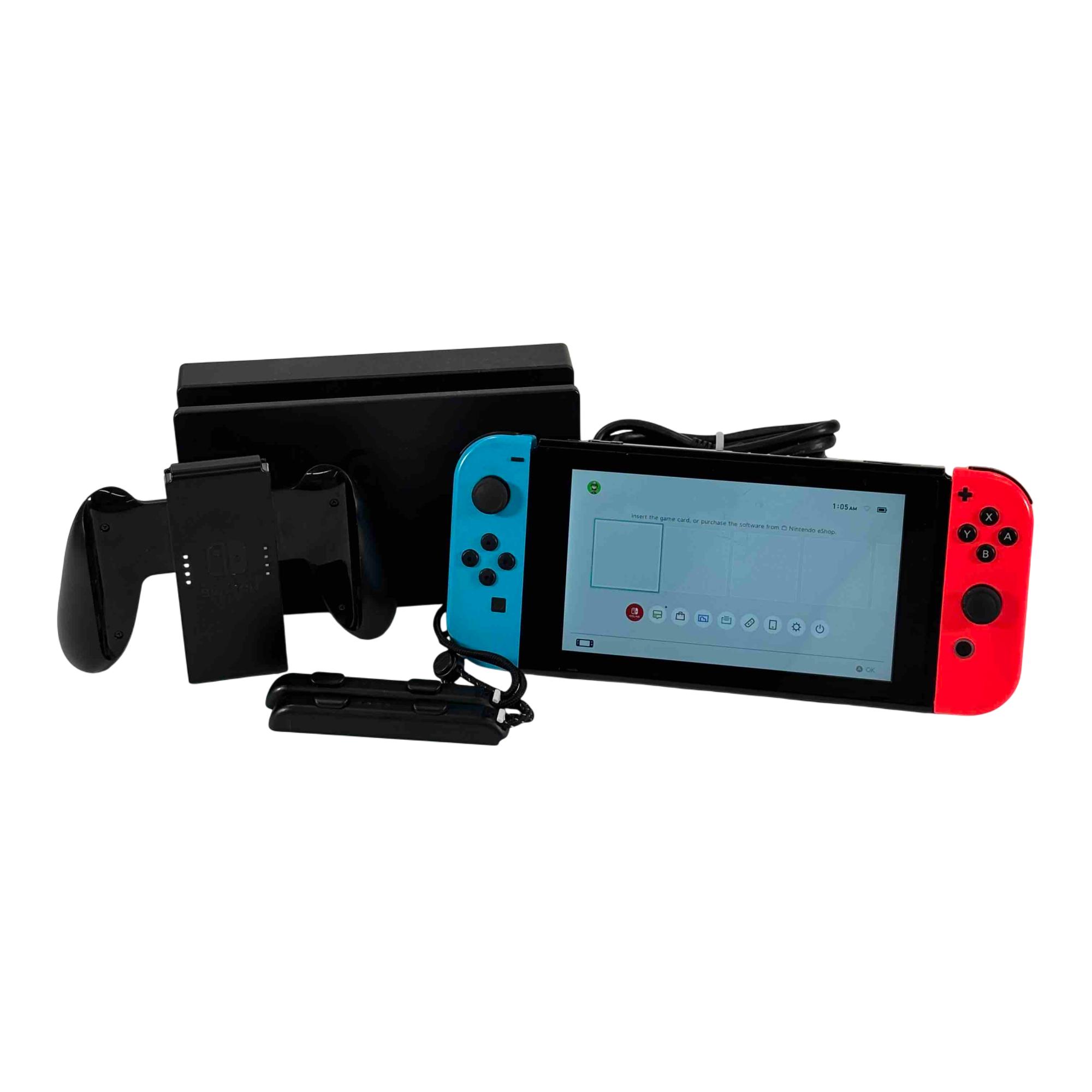 Nintendo Switch MIN-001 Amazon.com: Nintendo Switch with Gray Joy‑Con - HAC-001(-01