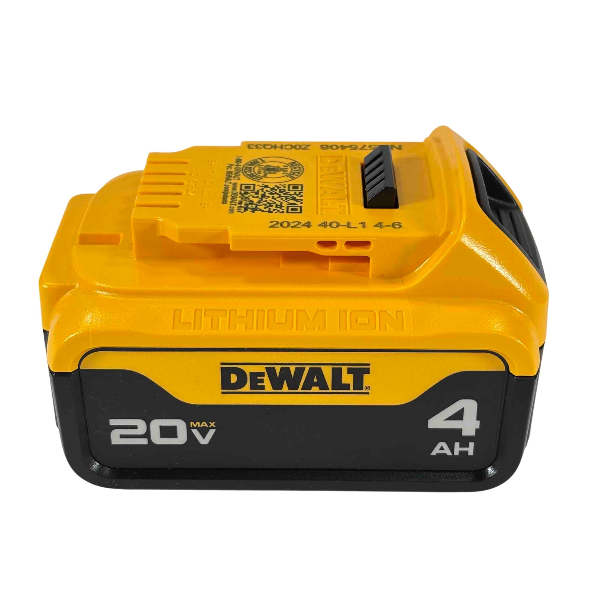 20-Volt MAX XR Premium Lithium-Ion 4.0Ah Battery Pack 20-Volt MAX XR Premium Lithium-Ion 4.0Ah Battery Pack