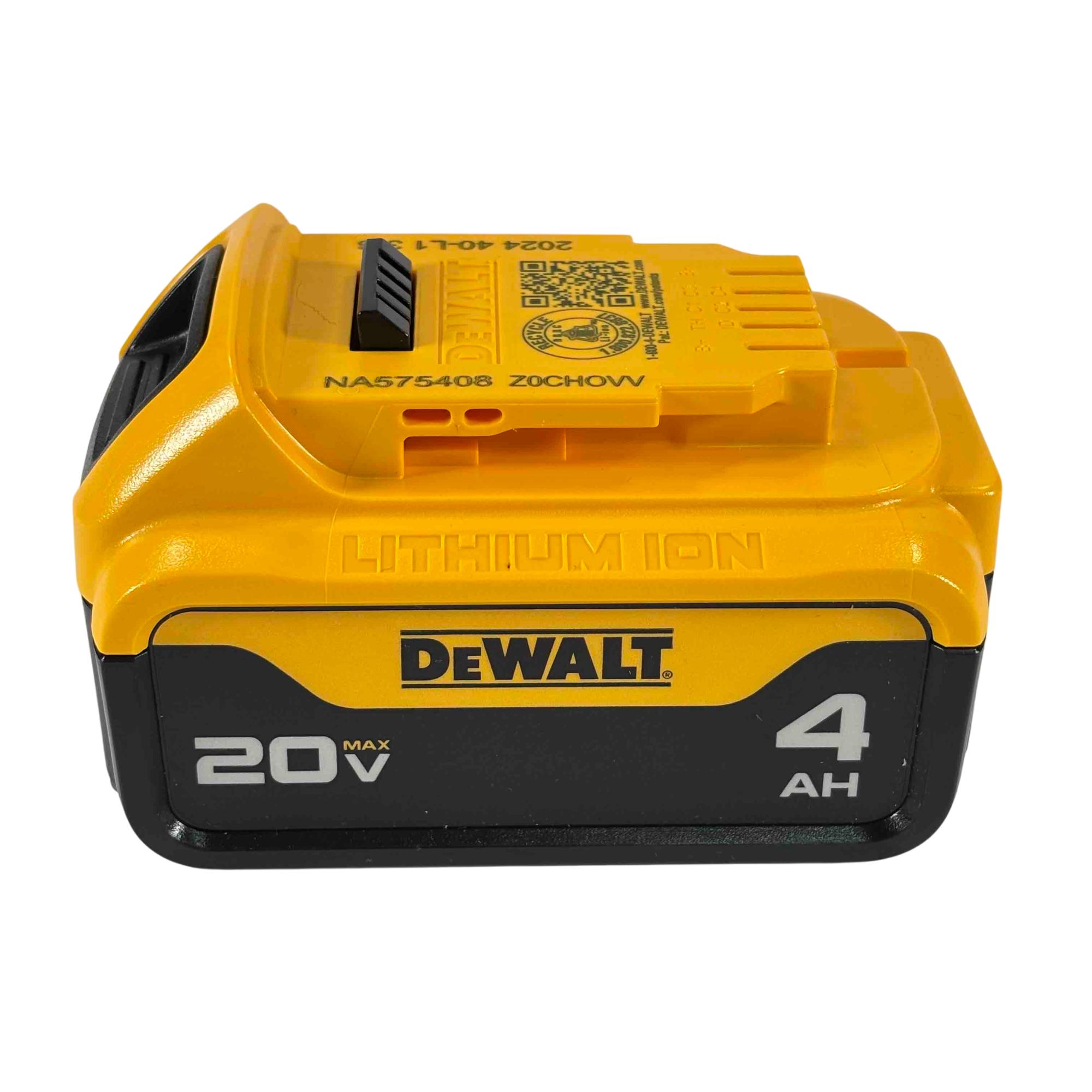 20-Volt MAX XR Premium Lithium-Ion 4.0Ah Battery Pack 20-Volt MAX XR Premium Lithium-Ion 4.0Ah Battery Pack