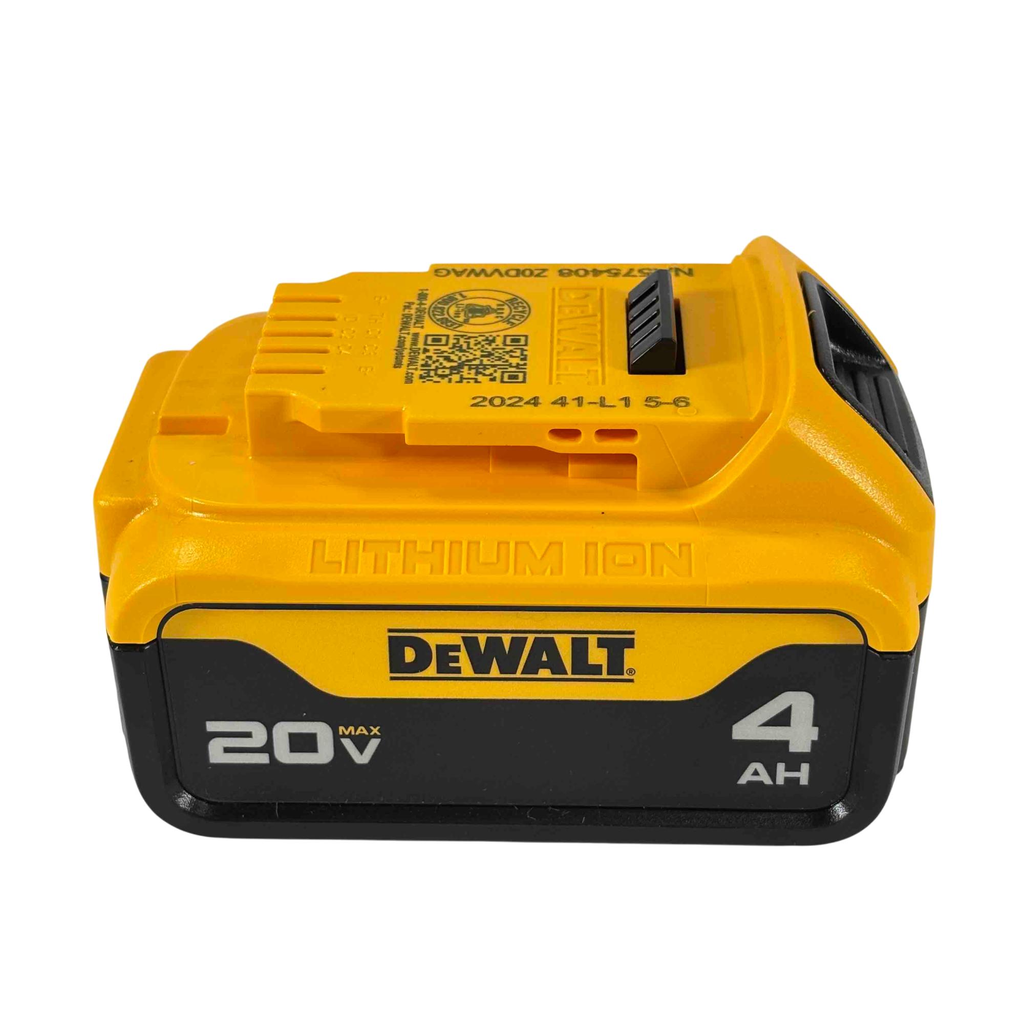 20-Volt MAX XR Premium Lithium-Ion 4.0Ah Battery Pack 20-Volt MAX XR Premium Lithium-Ion 4.0Ah Battery Pack