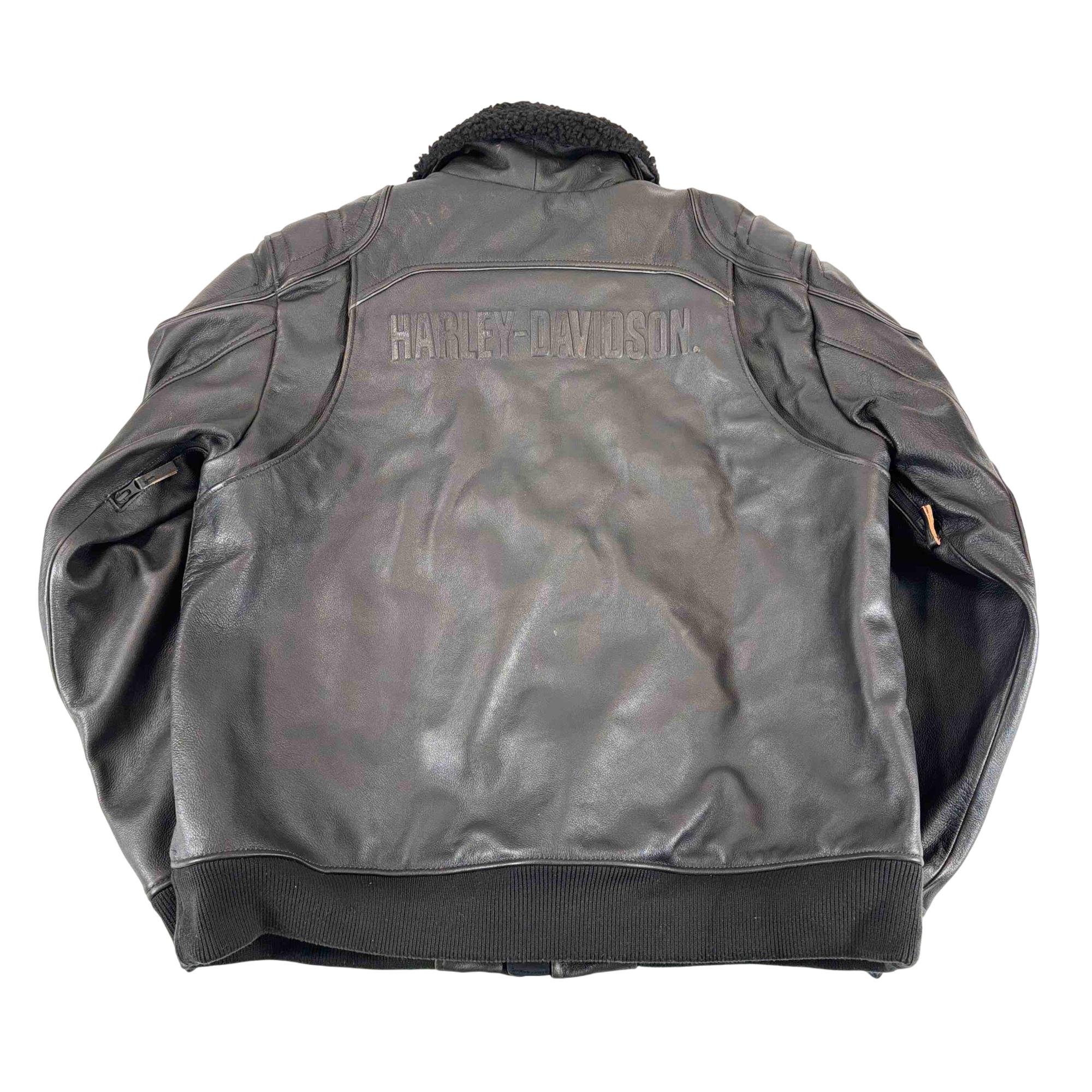 Harley-Davidson Accolade Men's Size XL Regular Full Zipper Leather