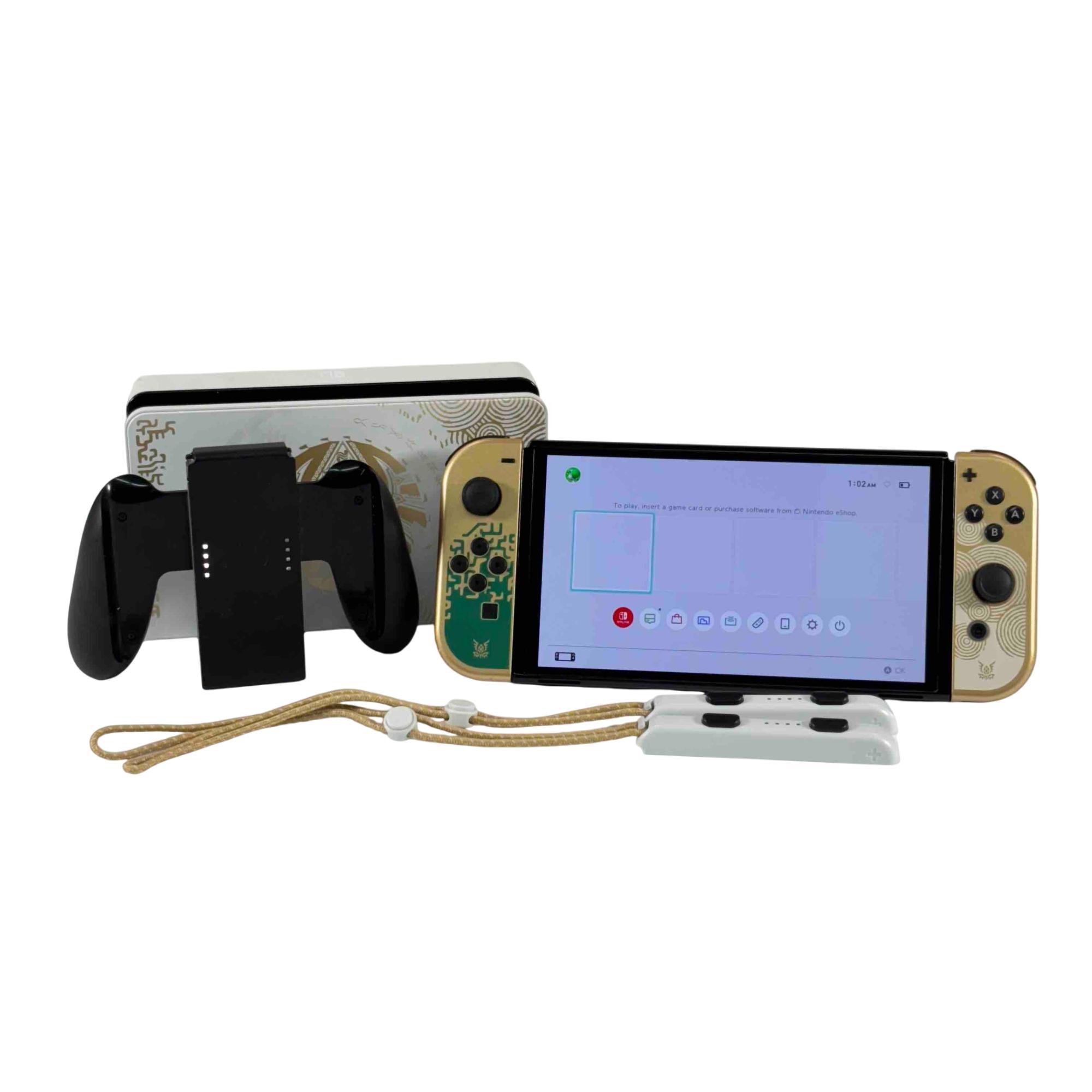 Nintendo Switch OLED HEG-001 Zelda 7-inch Touchscreen Video Game