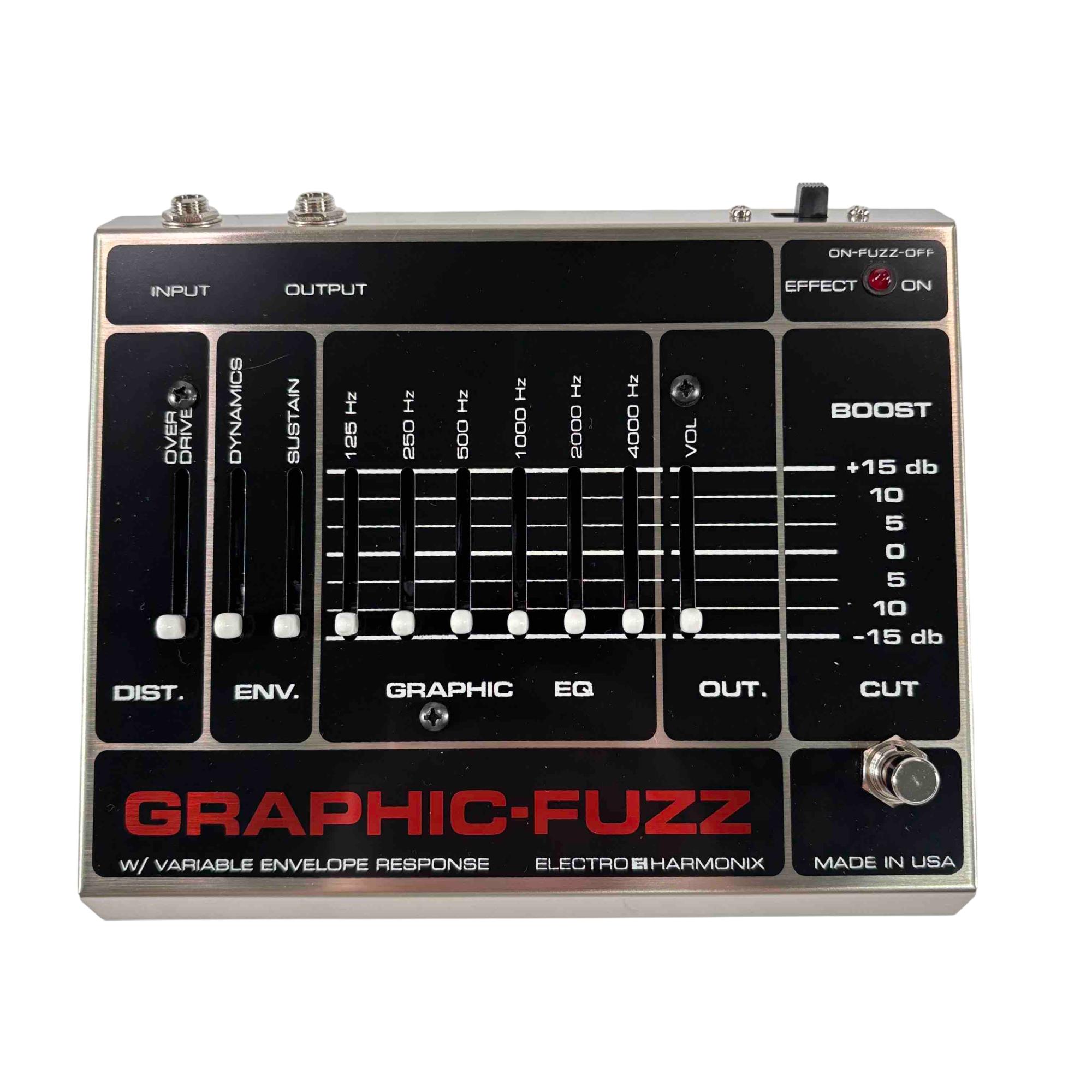 【美品】ELECTRO-HARMONIX / GRAPHIC FUZZ Graphic Fuzz | DISCONTINUED 2023 | EQ / Distortion