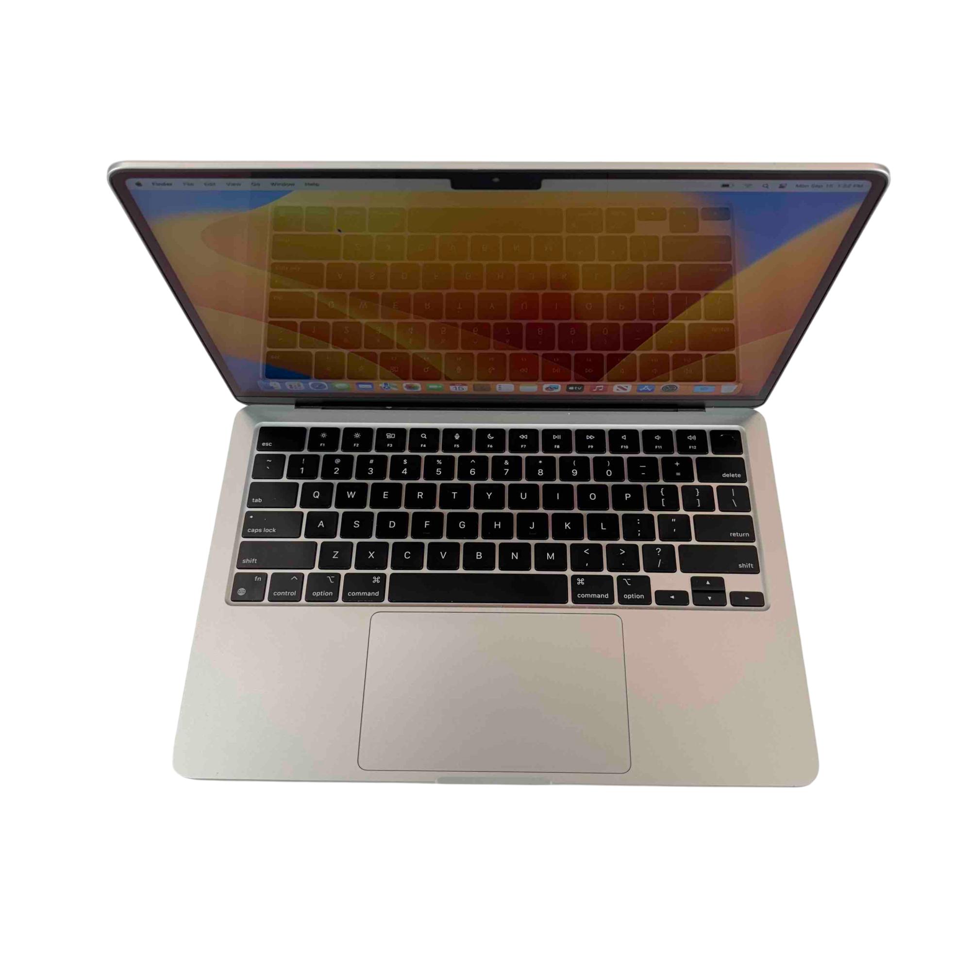 Apple MacBook Air 2022 MLY03LL/A Apple M2 3.49GHz 16GB RAM 512GB