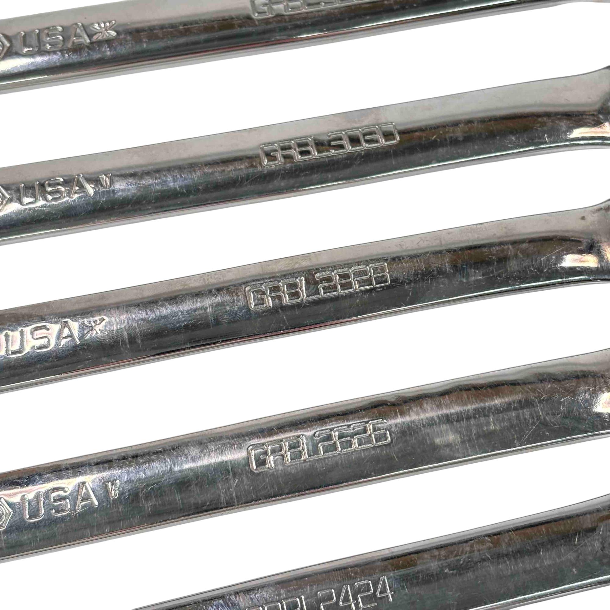 Matco Tools 9-Piece SAE Double Box End Ratcheting Wrench Set