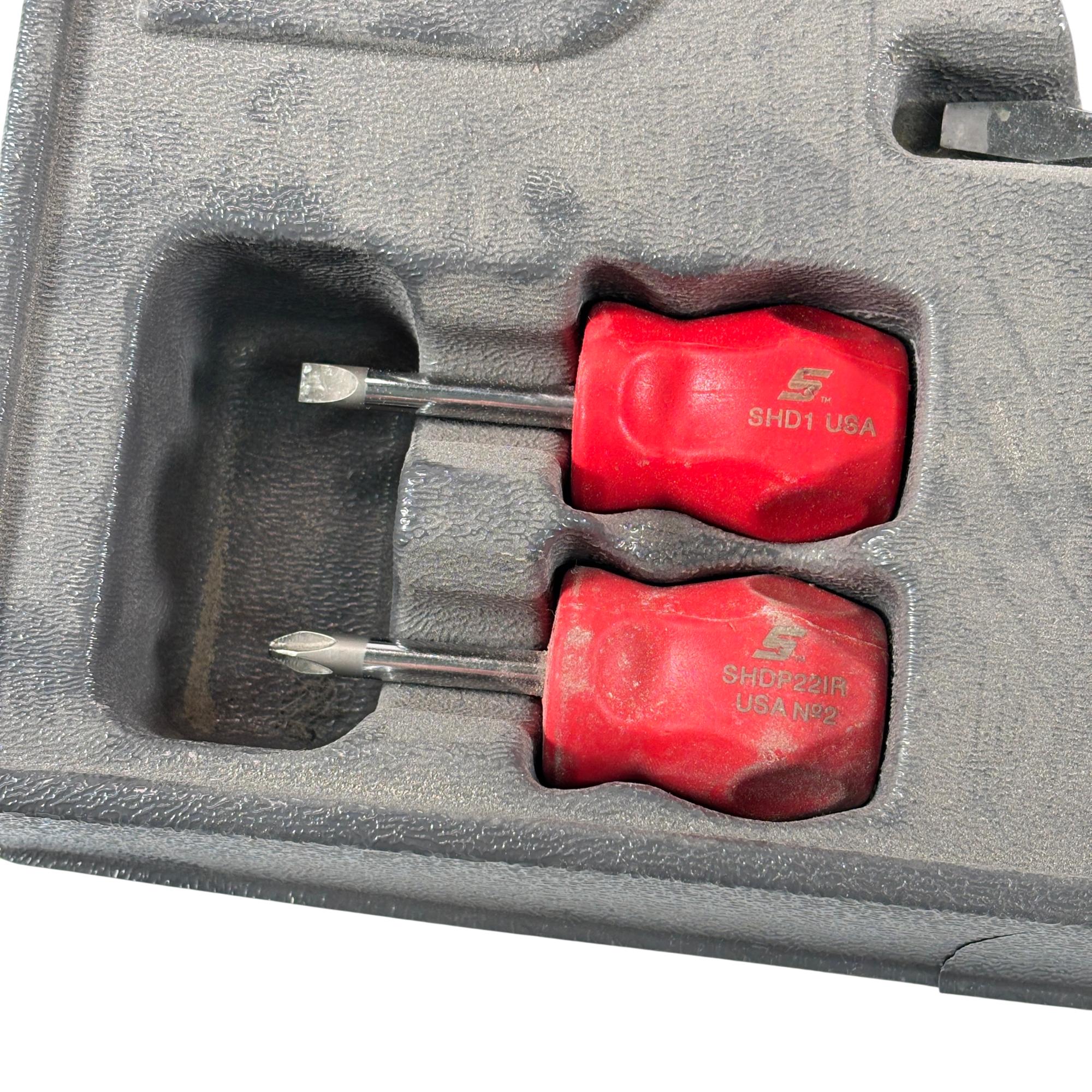 Snap-on Tools SGDX80BR 8-Piece Soft Grip Combination Screwdriver Set