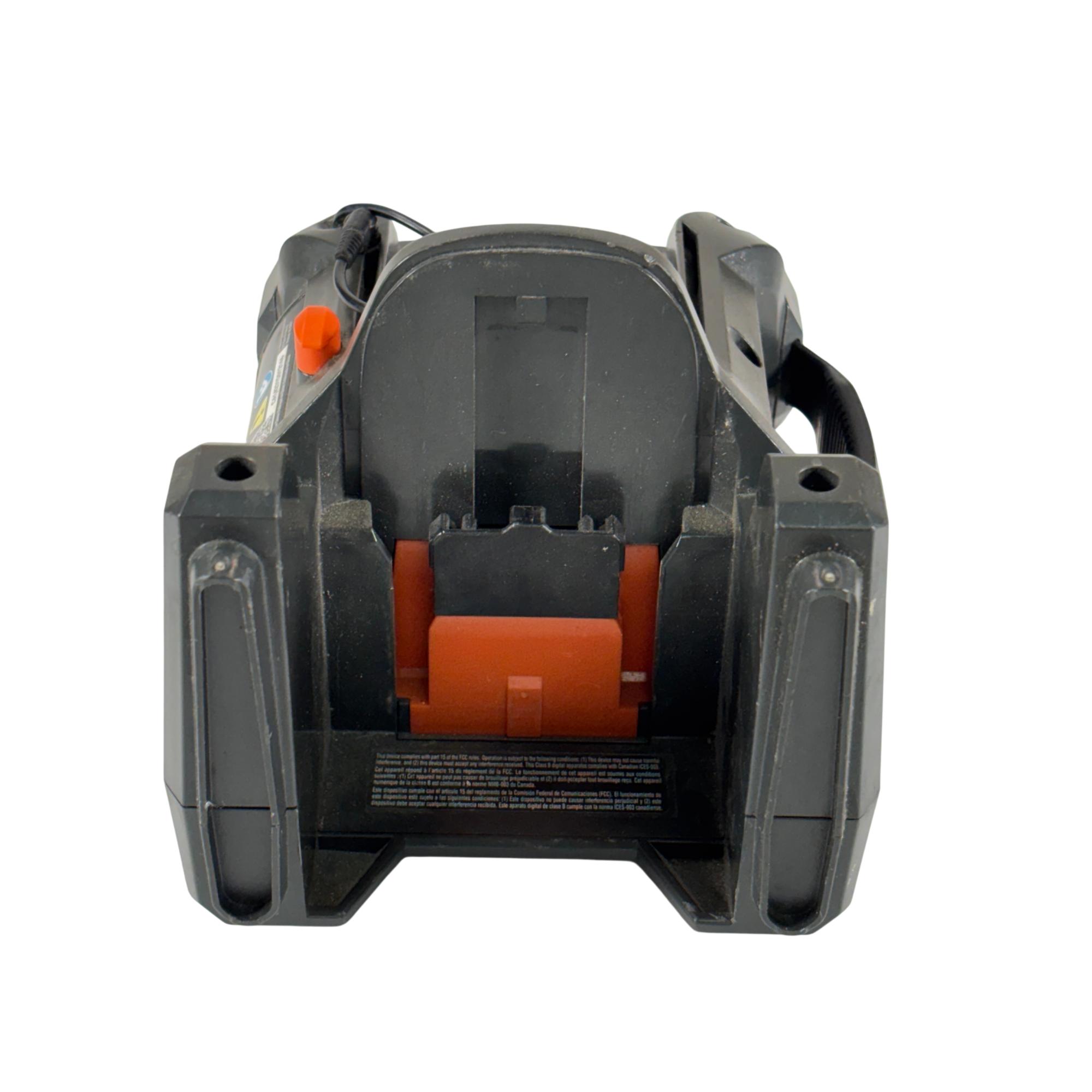 RIDGID R84084 X4 18-Volt Lithium-Ion AM/FM Cordless Mini Radio