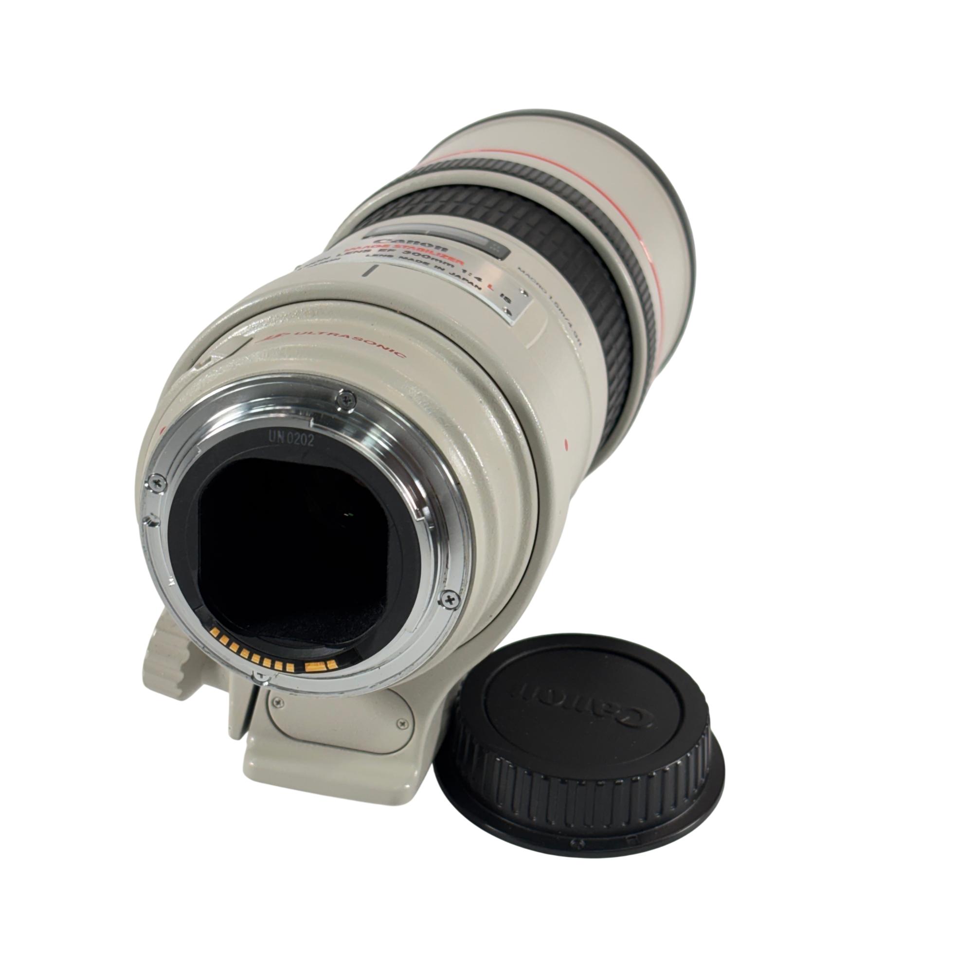 Canon EF 300mm 1:4 L IS Ultrasonic Auto/Manual Focus Prime Camera Lens