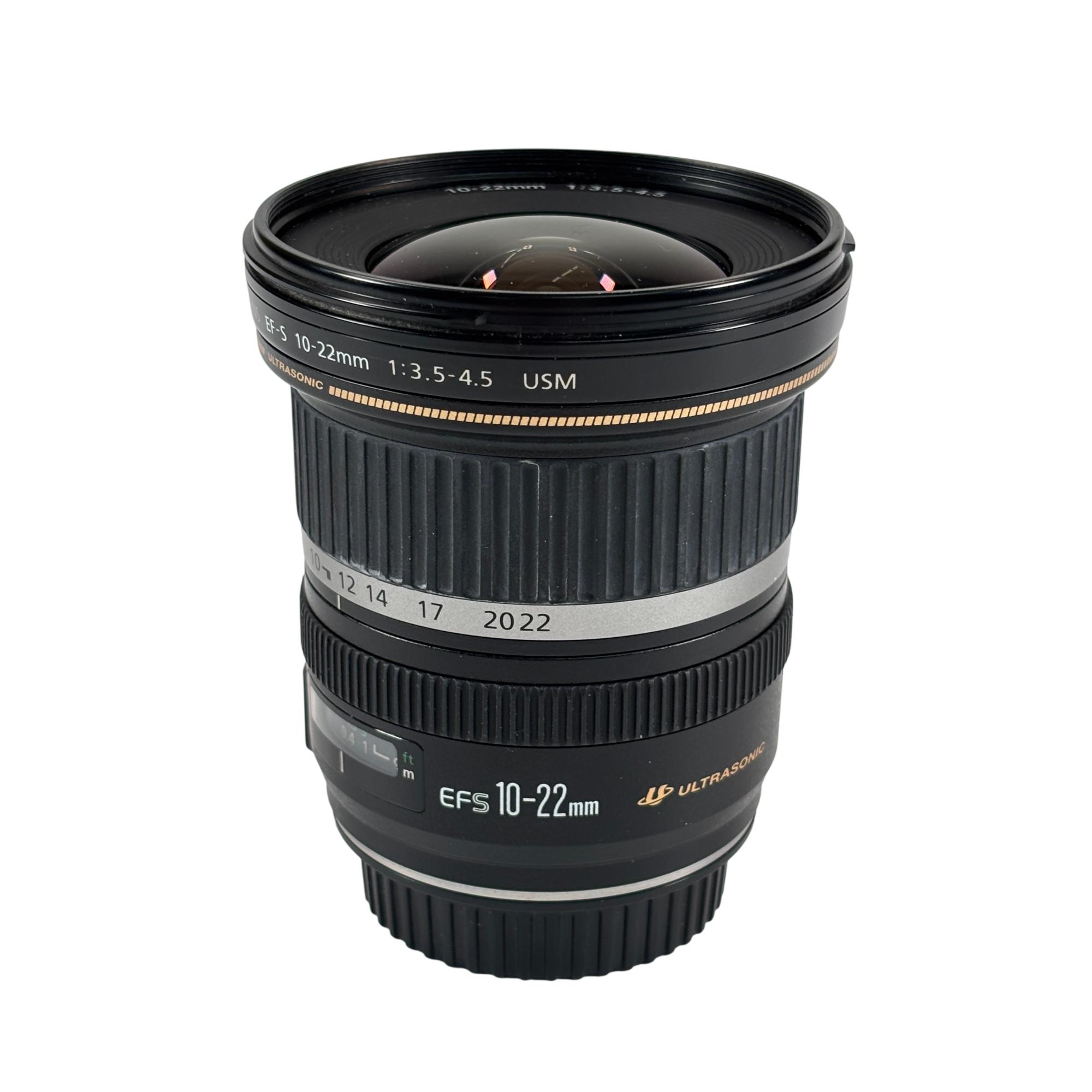 Canon EF-S 10-22mm 1:3.5-4.5 USM Ultrasonic Wide Angle Zoom Camera