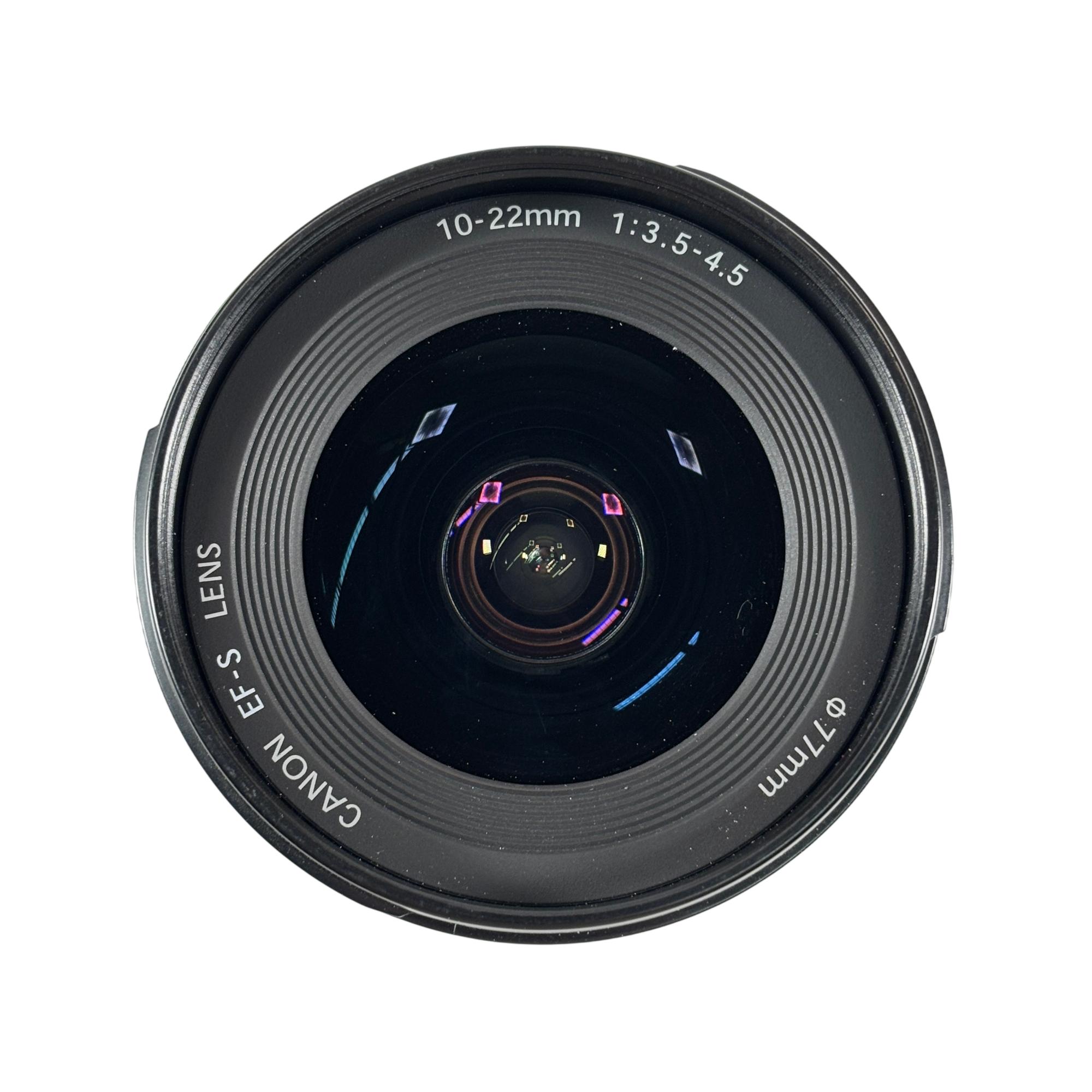Canon EF-S 10-22mm 1:3.5-4.5 USM Ultrasonic Wide Angle Zoom Camera