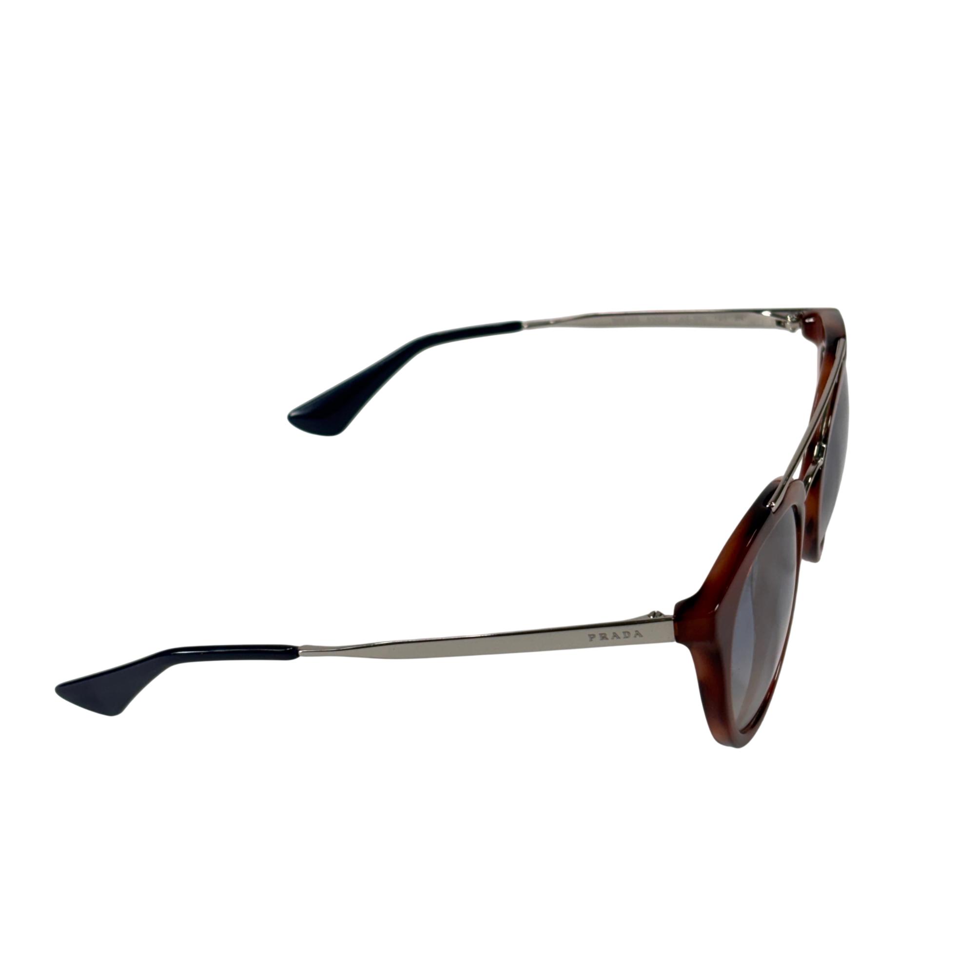 Prada Sunglasses SPR 23S 52022 (Tortoise/Gold) Prada SPR 23S Made in Italy 52-22-140 Unisex Sunglasses main image 2