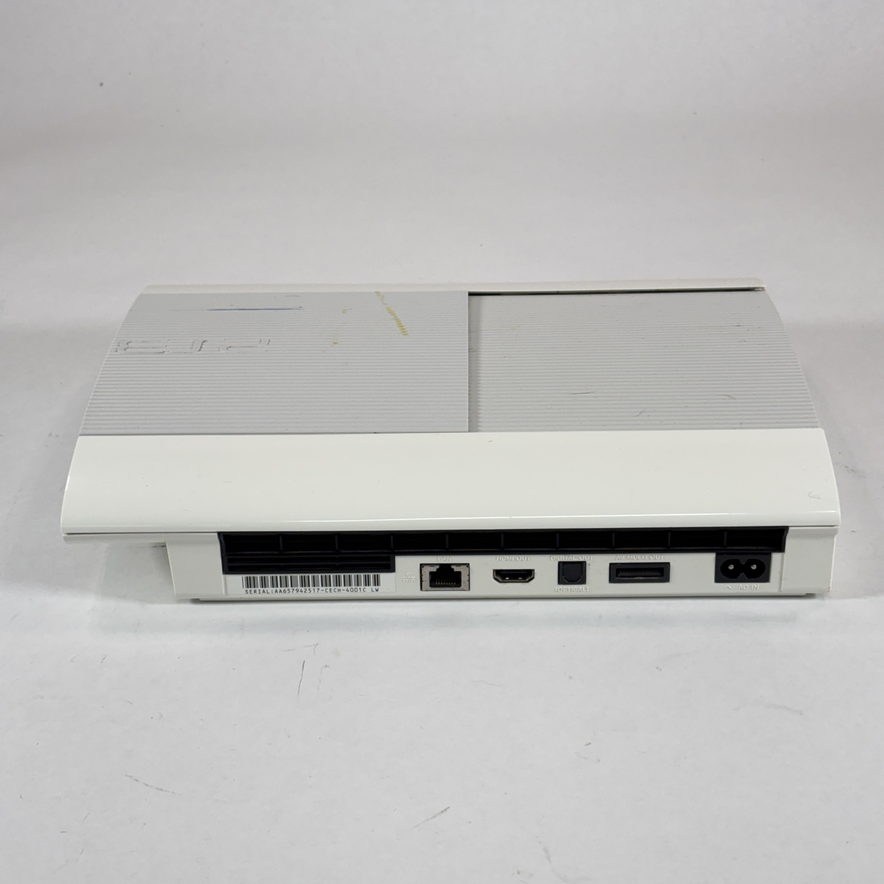 Console Sony PS3 Ultra Slim God Of War Edition Blanche 500 Go (CECH-4004C) PAL