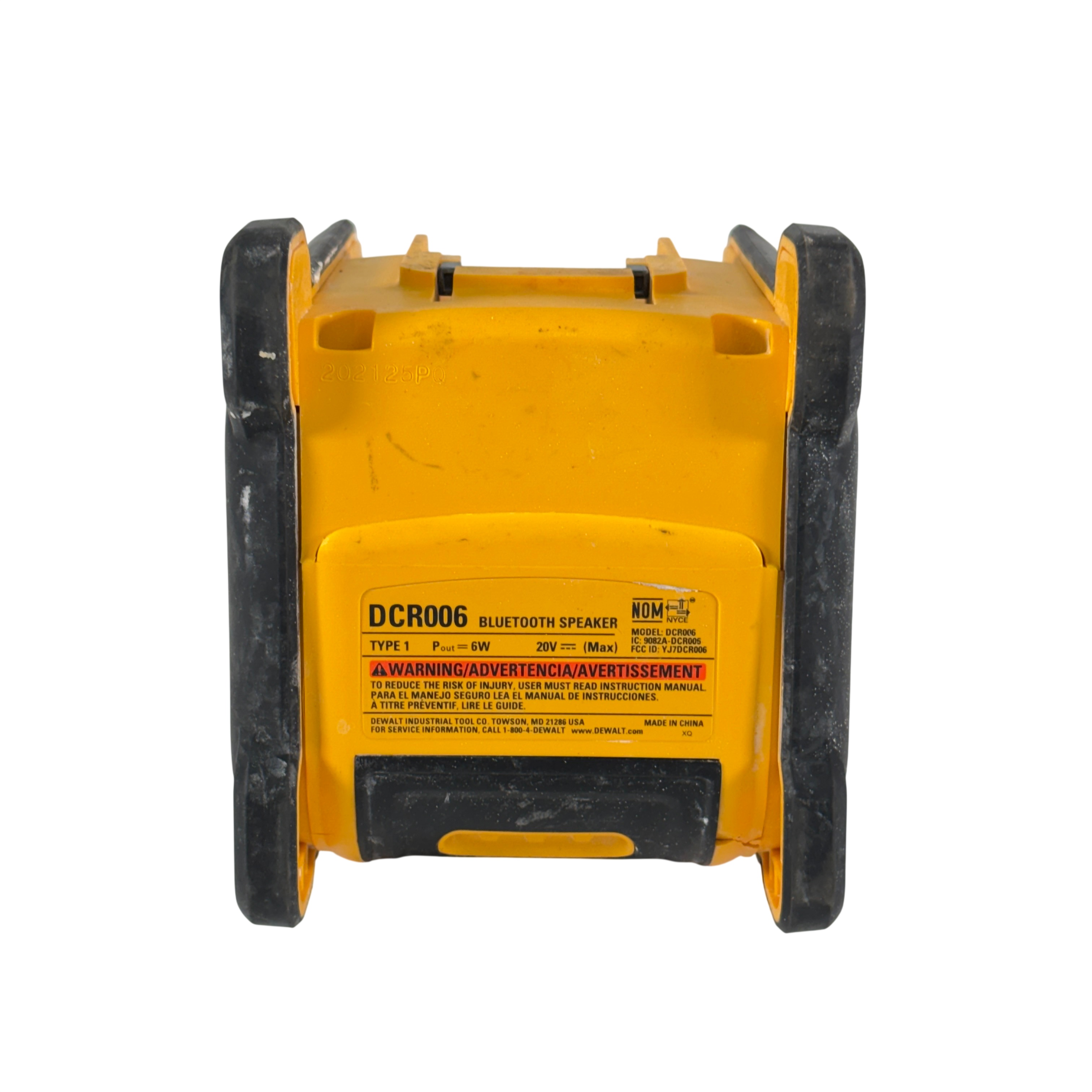 DEWALT DCR006 20V/12V Max Compact Wireless Bluetooth Speaker