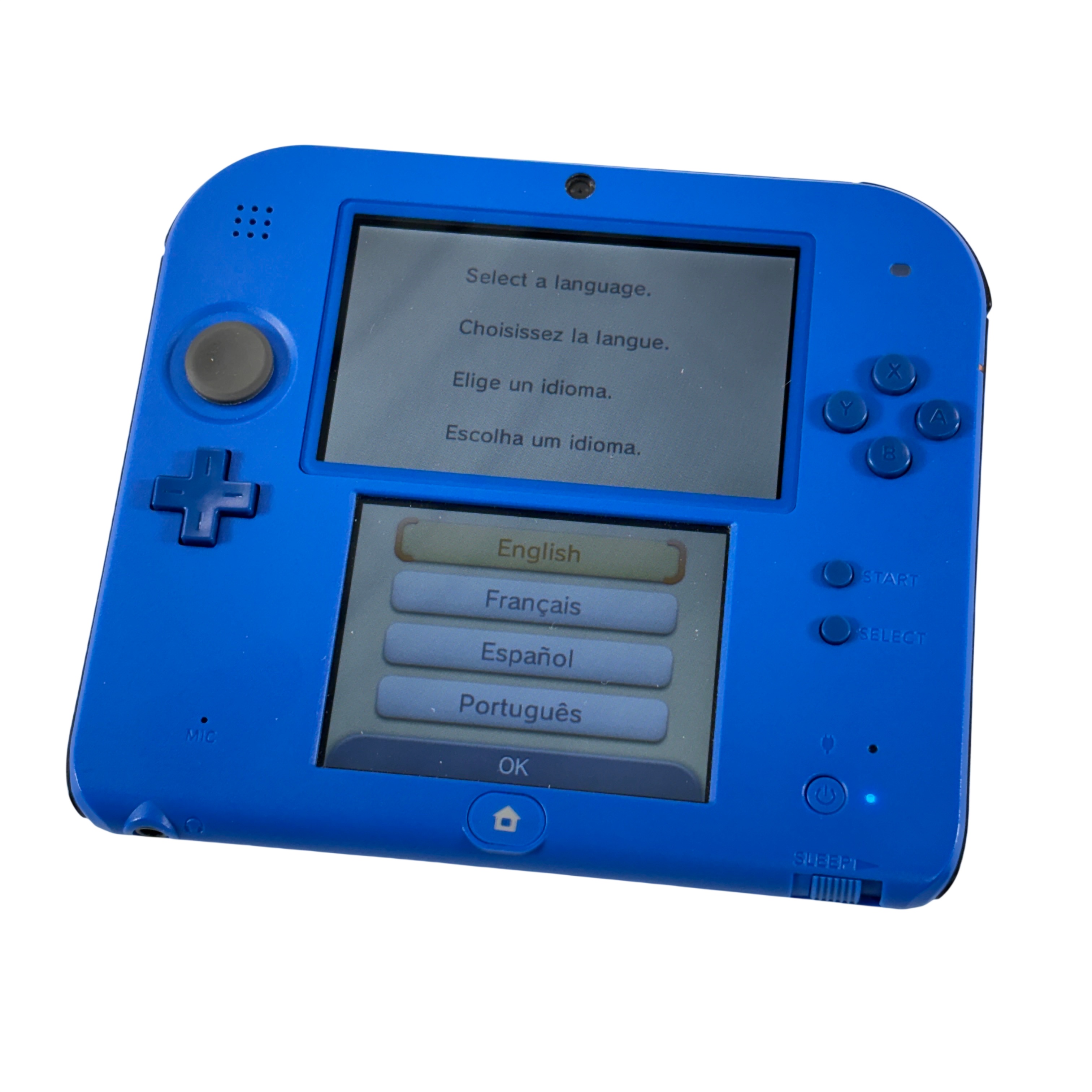 Nintendo 2DS FTR-001 Dual Screen 2D Handheld Video Game Console