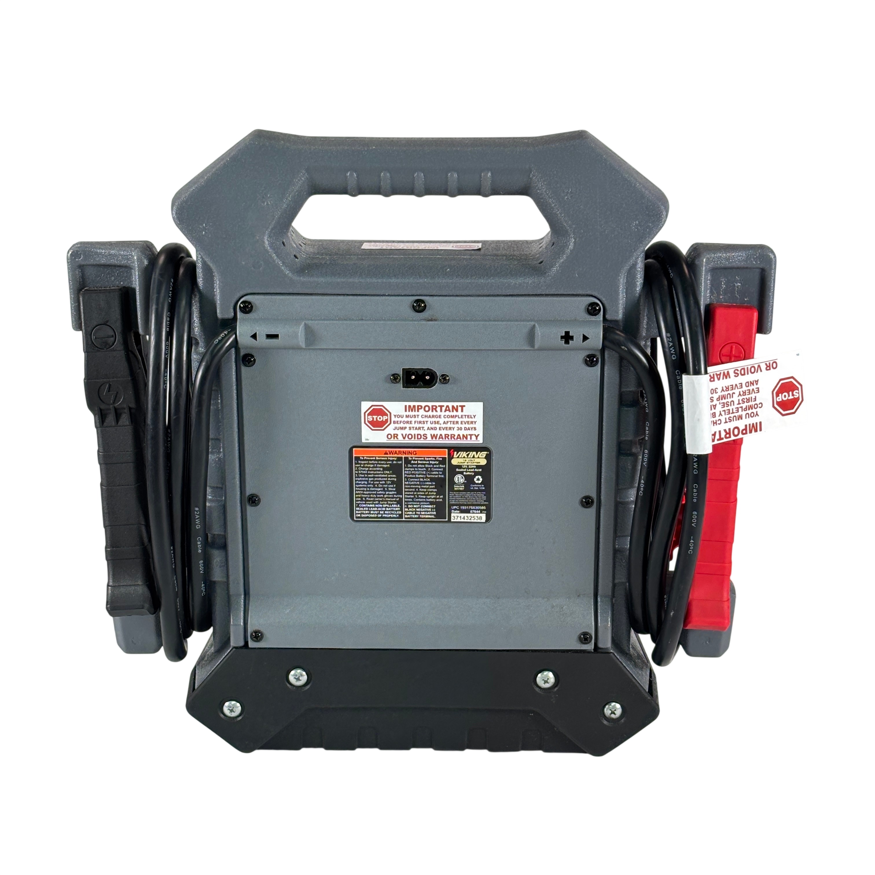 Viking 57044 1700 Peak Amp Portable Car Battery Jump Starter/Power