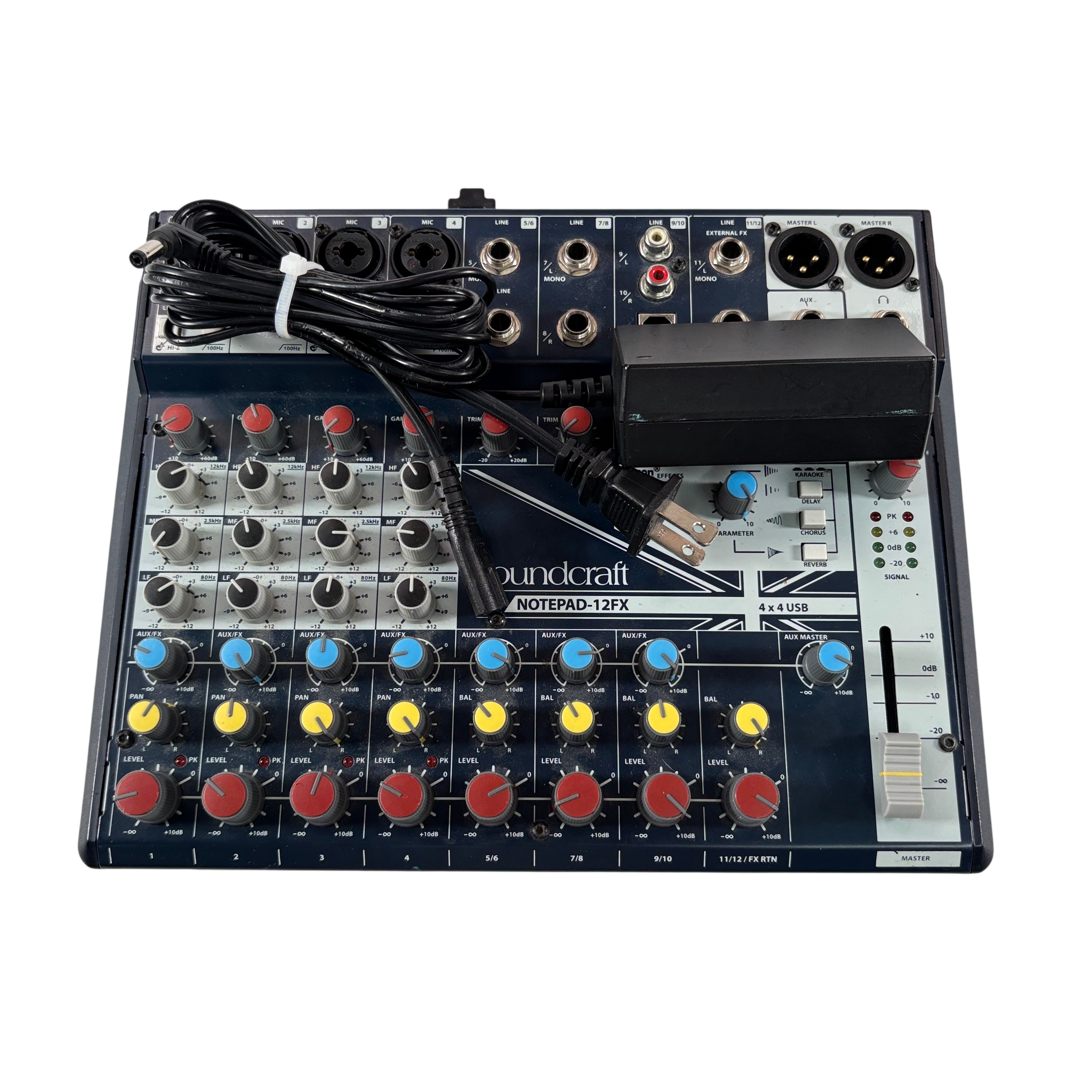 Soundcraft Notepad-12FX Small-Format USB I/O Analog Mixing Console