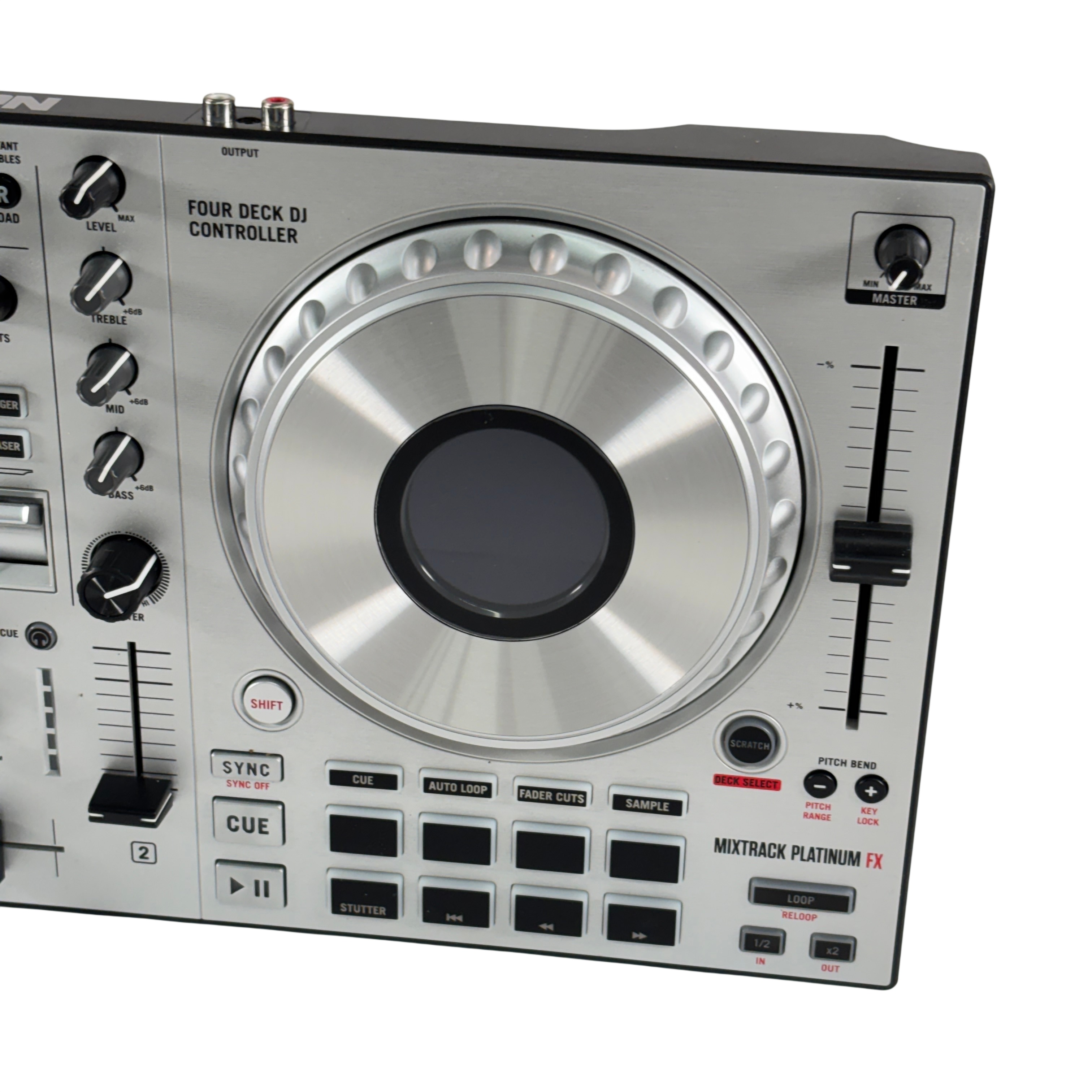 Numark Mixtrack Platinum FX Serato Desktop Four Deck DJ Controller