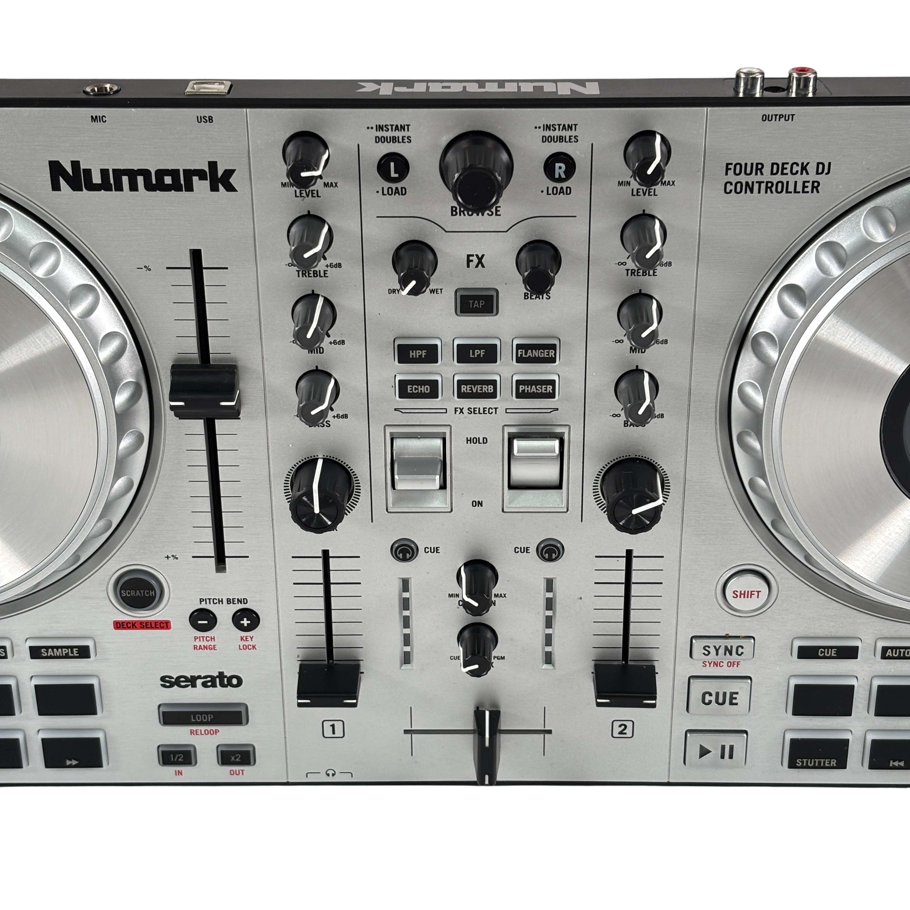 Numark Mixtrack Platinum FX Serato Desktop Four Deck DJ Controller