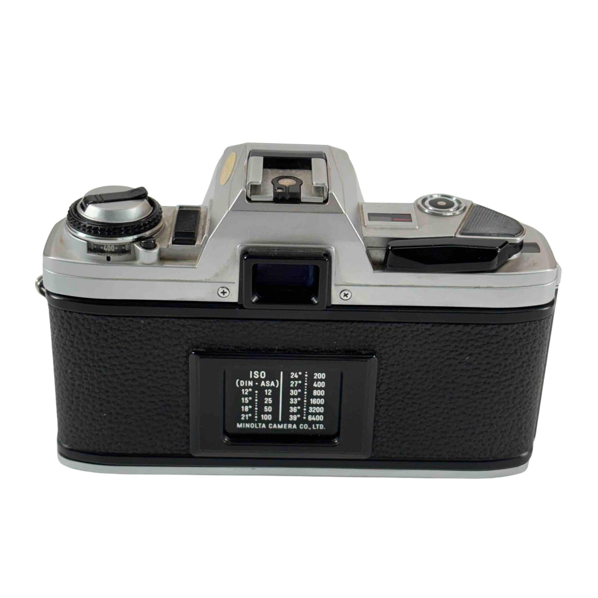 Minolta X-370 TTL Through-The-Lens Manual Focus 35mm SLR Film Camera