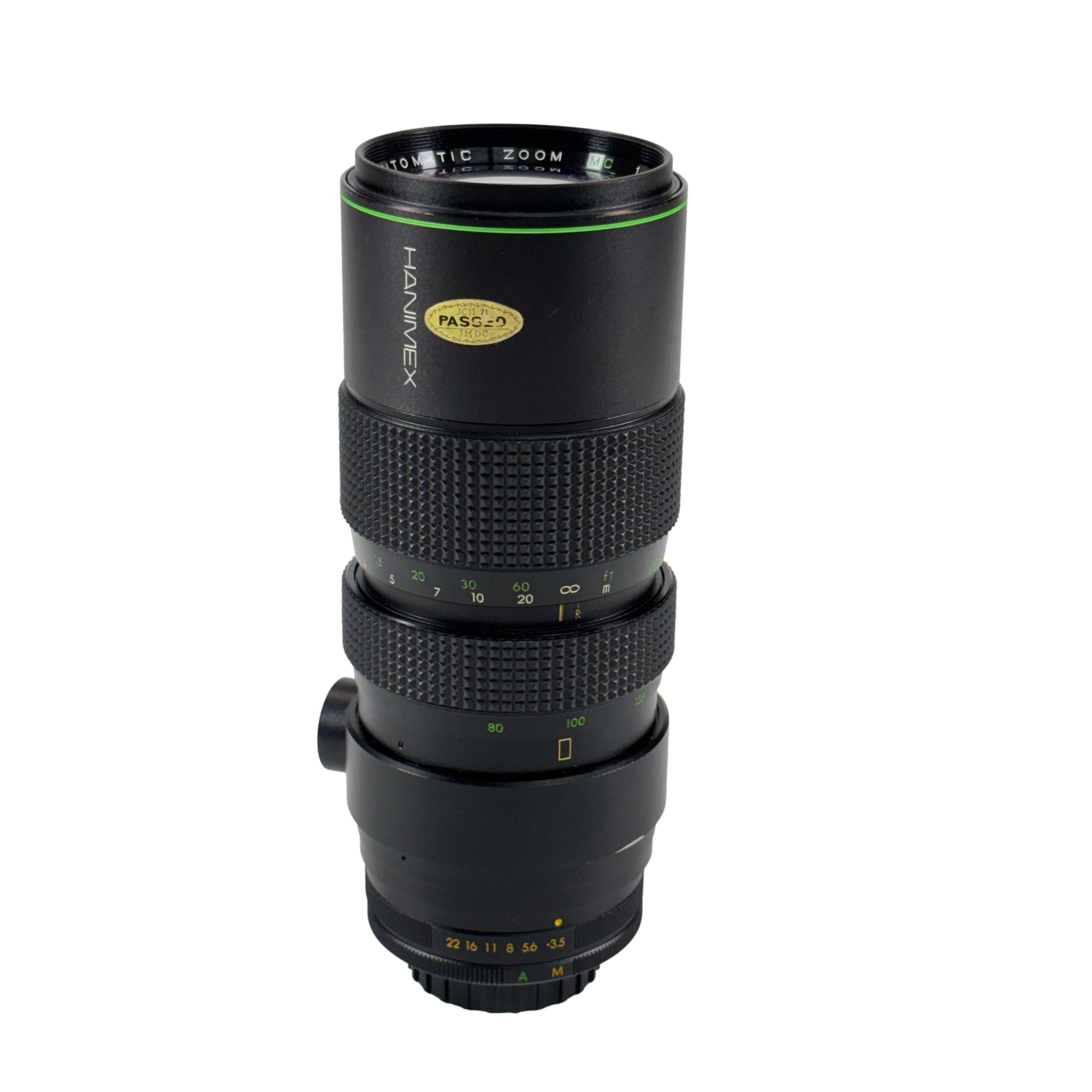 Hanimex MC 80-200mm f/3.5 M42 Screw Mount Film Zoom Camera Lens