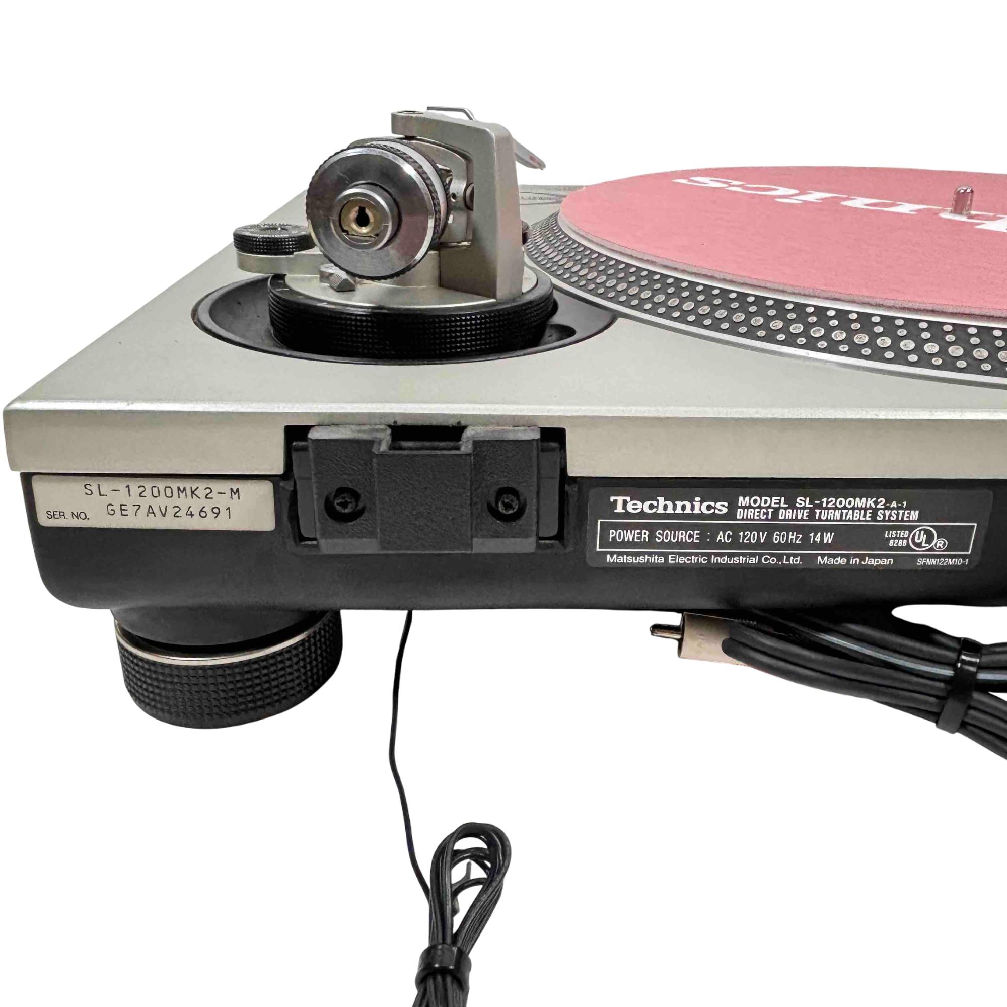 DJ機材 Technics SL-1200MK2 Rent DJ Equipment - Technics SL1200MK2 DJ Turntable