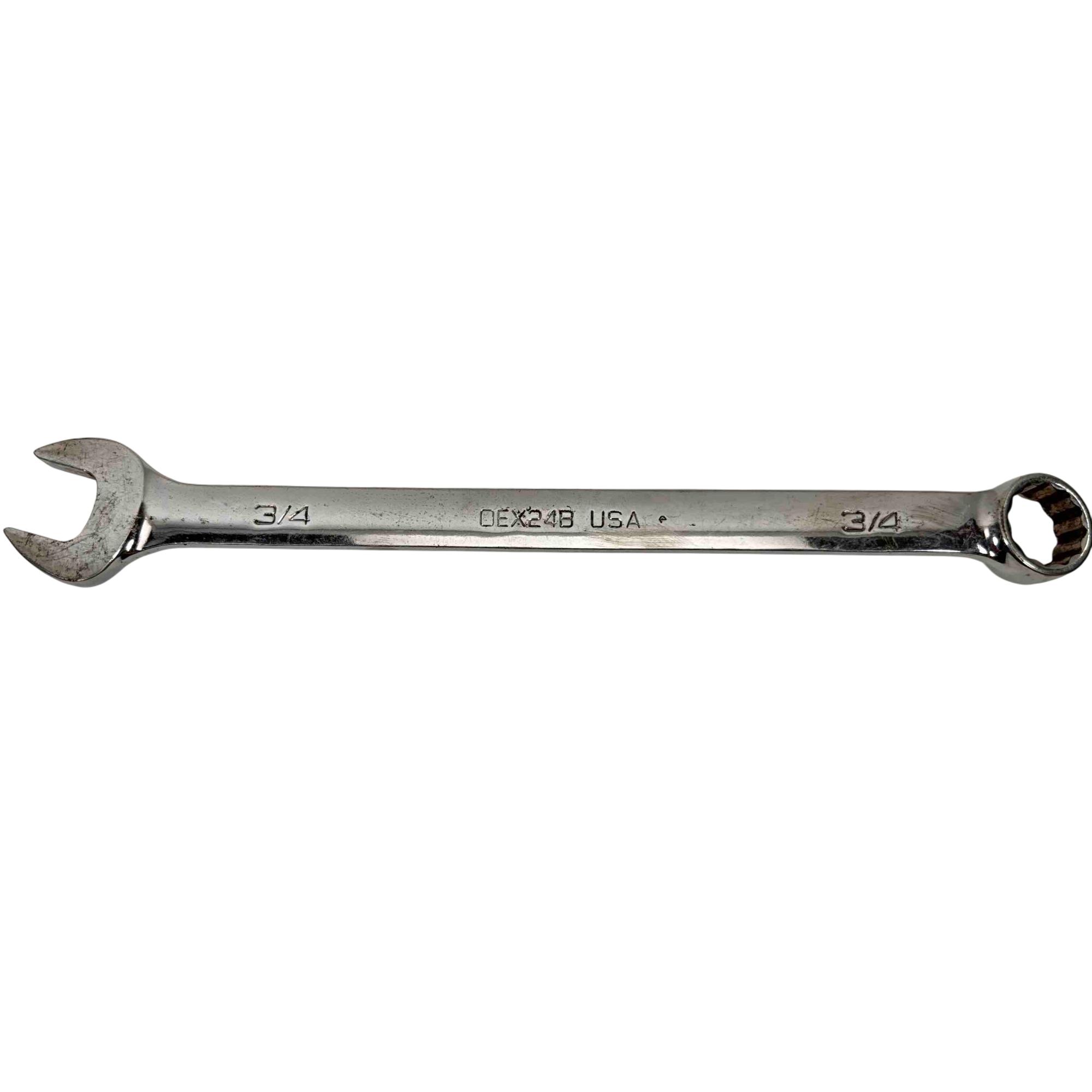 Snap On OEX710 10 pc 12-Point SAE Flank Drive Combination Wrench Set