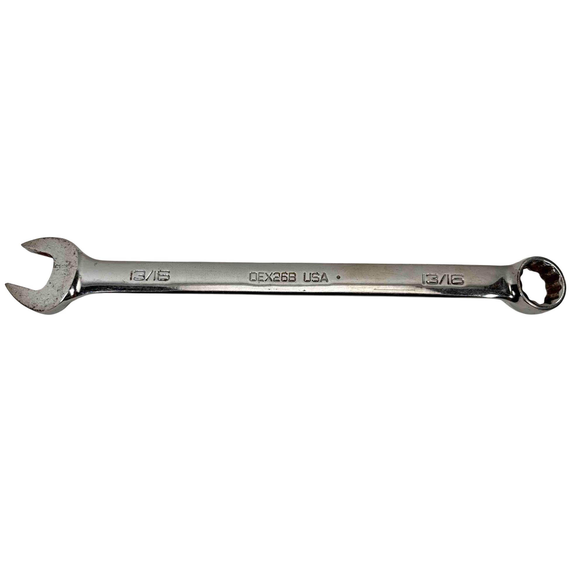 Snap On OEX710 10 pc 12-Point SAE Flank Drive Combination Wrench Set